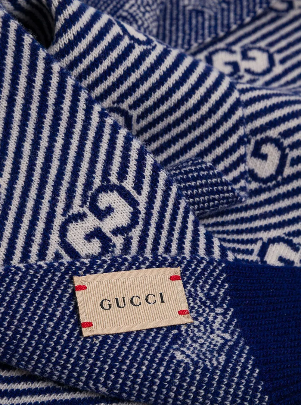 Gucci Kids GG Intarsia Scarf