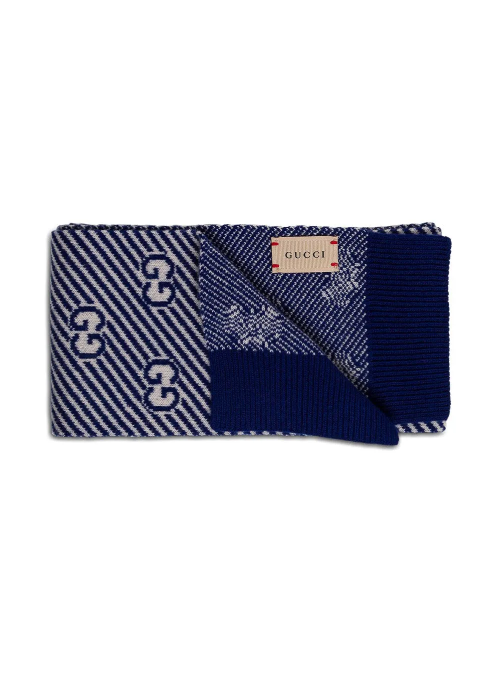 Gucci Kids GG Intarsia Scarf