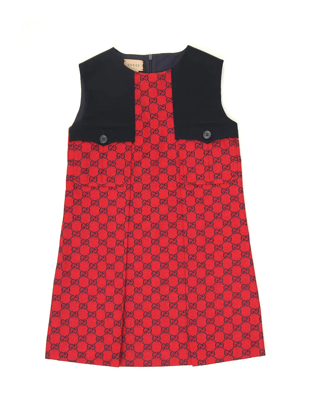 Gucci Kids GG Jacquard Sleeveless Dress