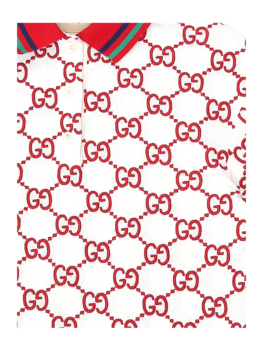 Gucci Kids GG Motif Polo Dress