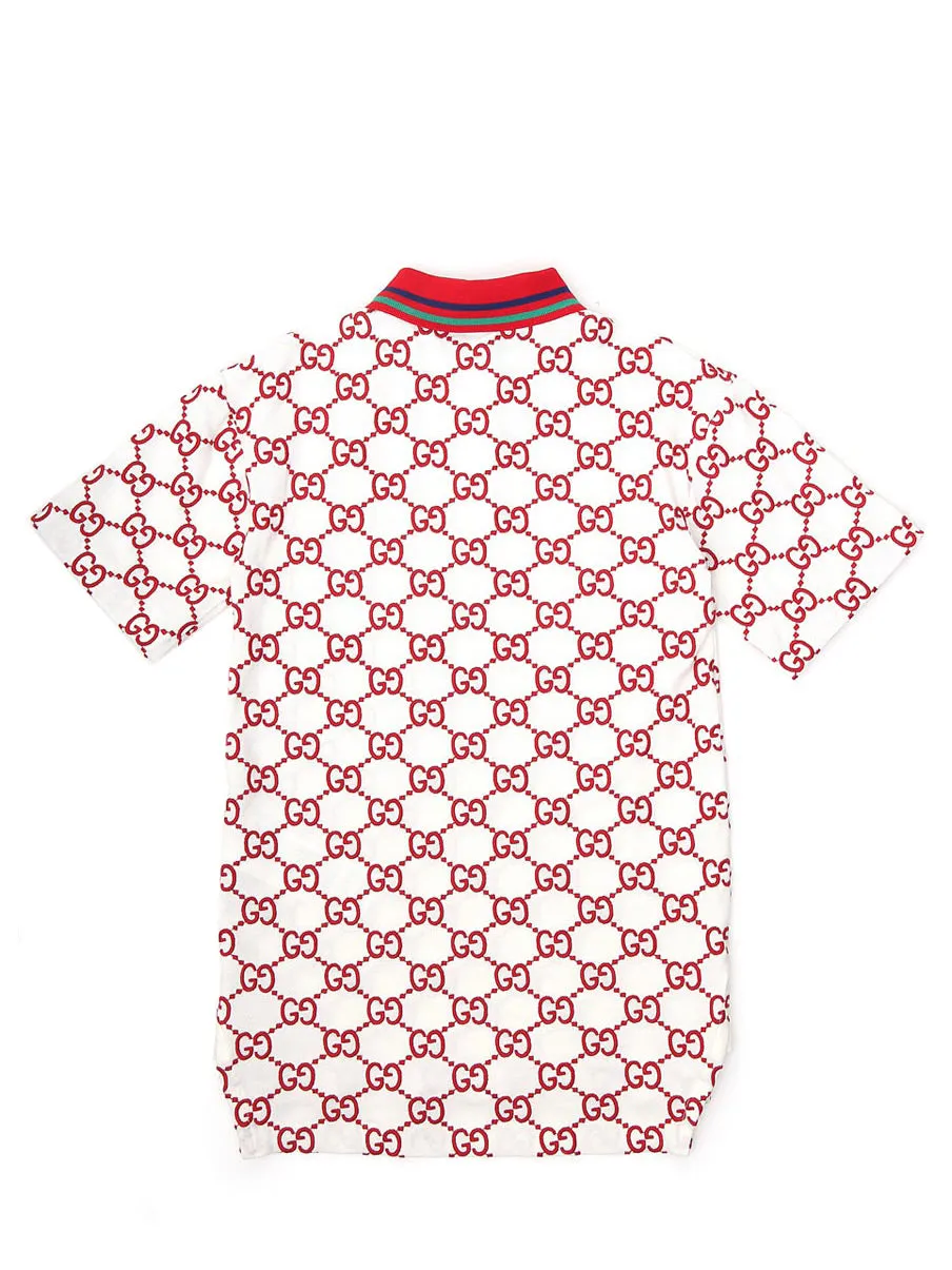 Gucci Kids GG Motif Polo Dress