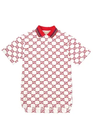 Gucci Kids GG Motif Polo Dress