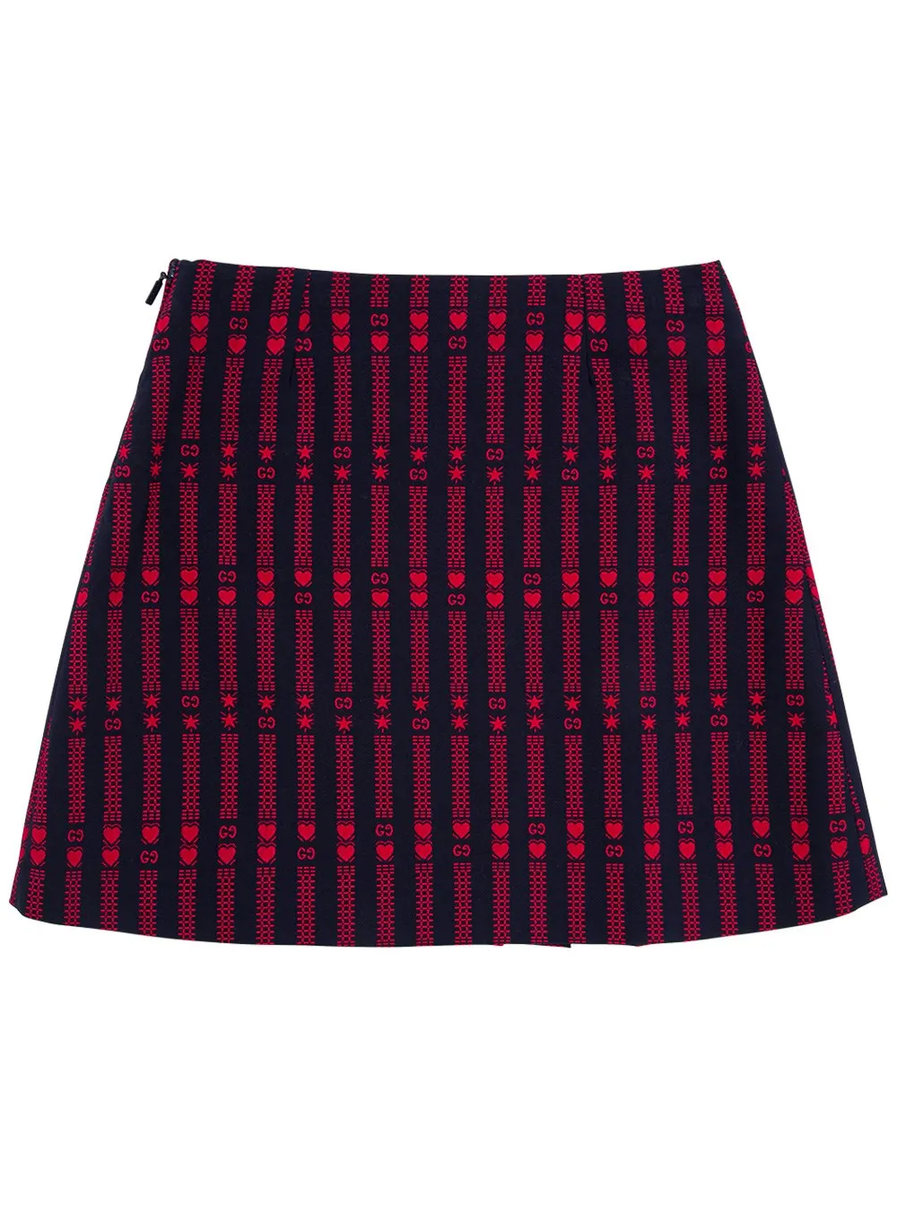 Gucci Kids GG Star Heart Skirt