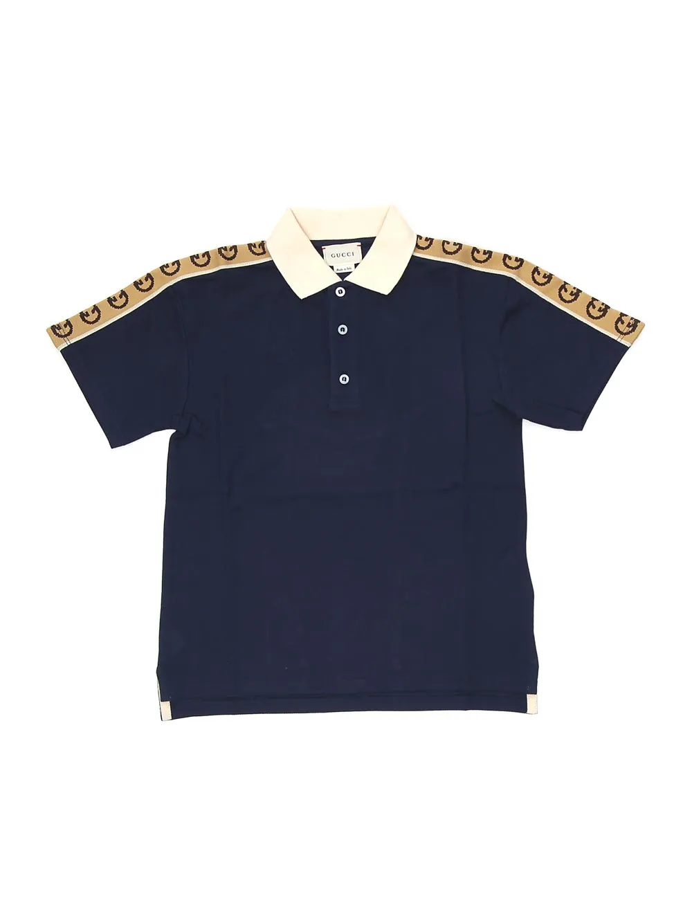 Gucci Kids GG Stripe Polo Shirt