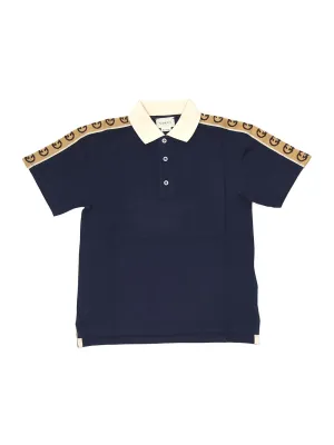 Gucci Kids GG Stripe Polo Shirt