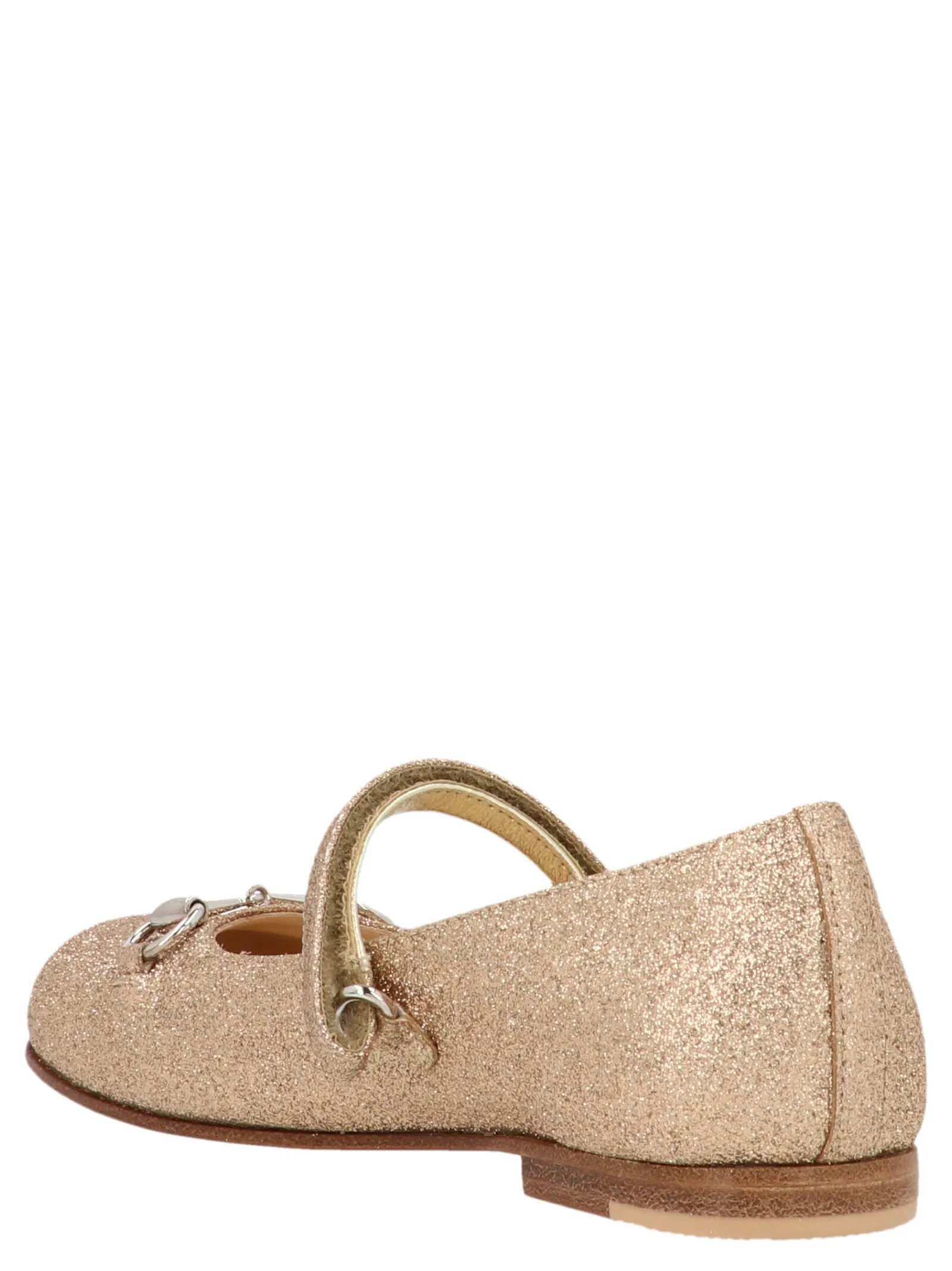 Gucci Kids Horsebit Ballerina Flats