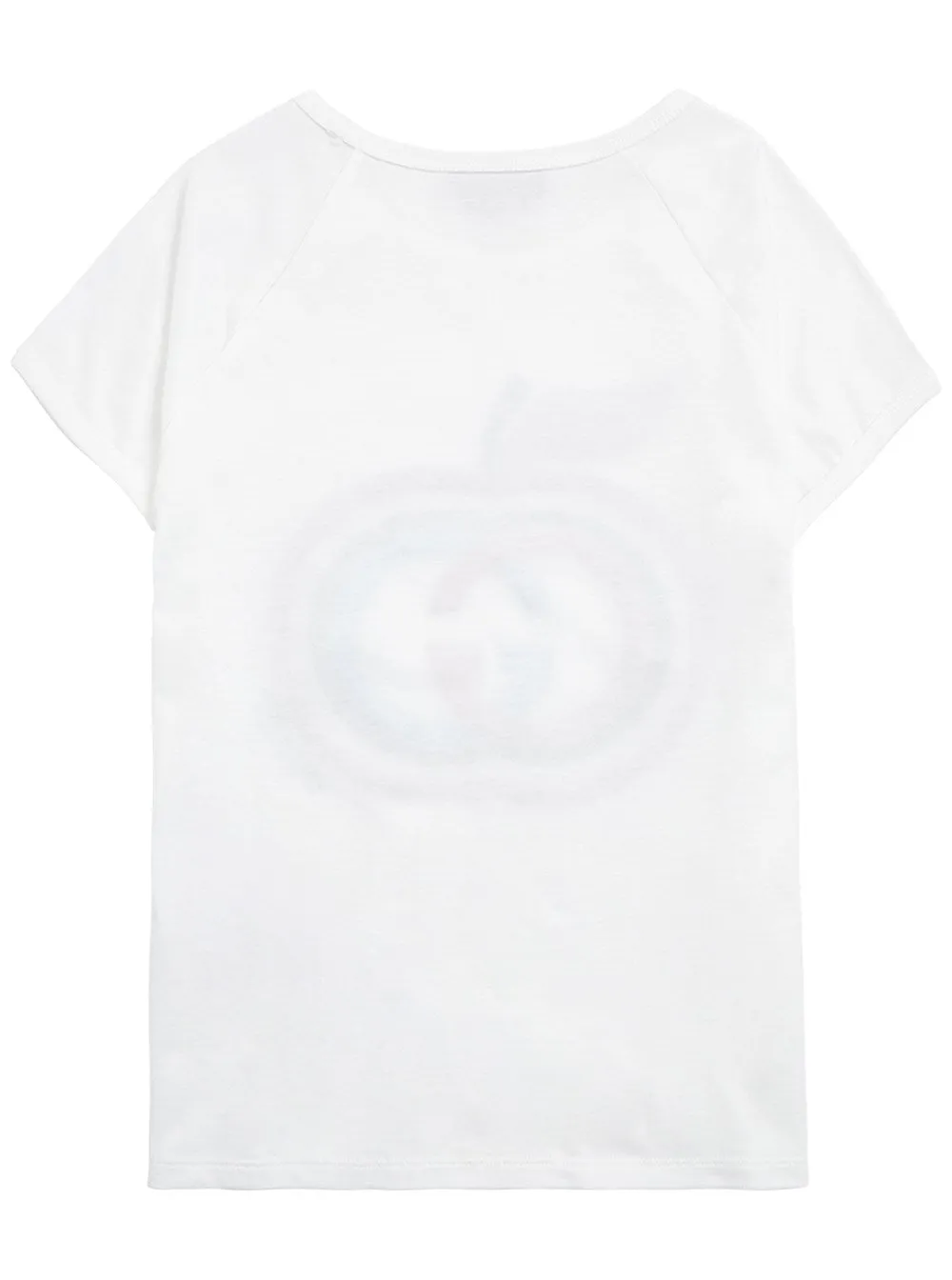 Gucci Kids Interlocking G Apple Print T-Shirt