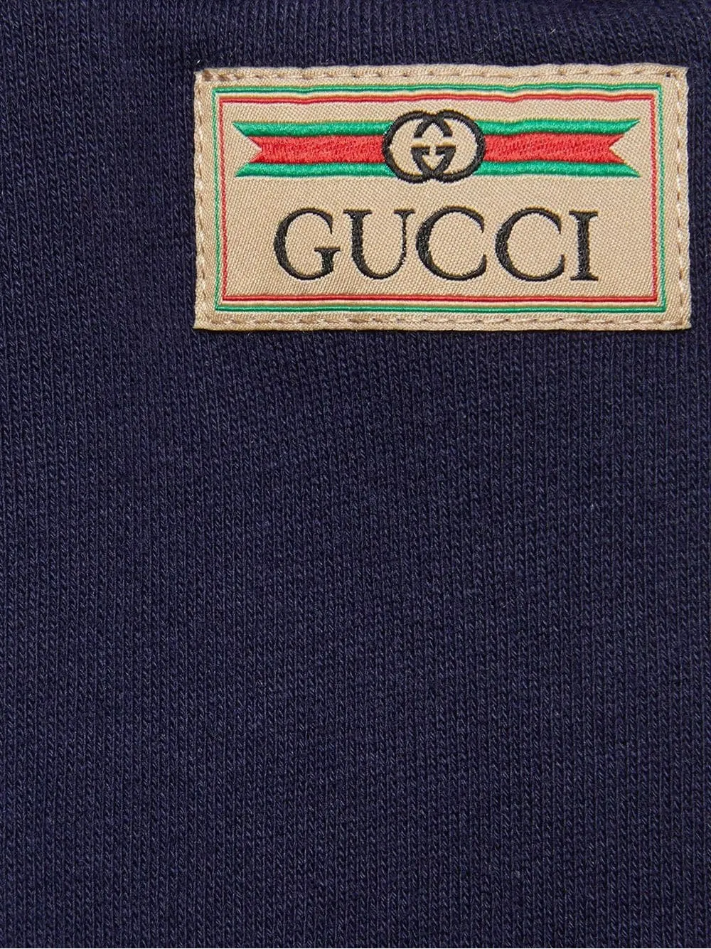 Gucci Kids Label Embellished Pants
