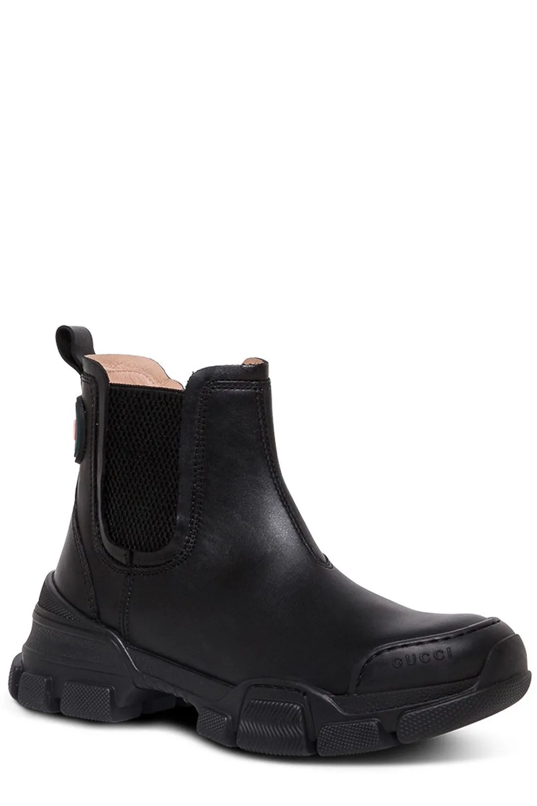 Gucci Kids Logo Patched Boots