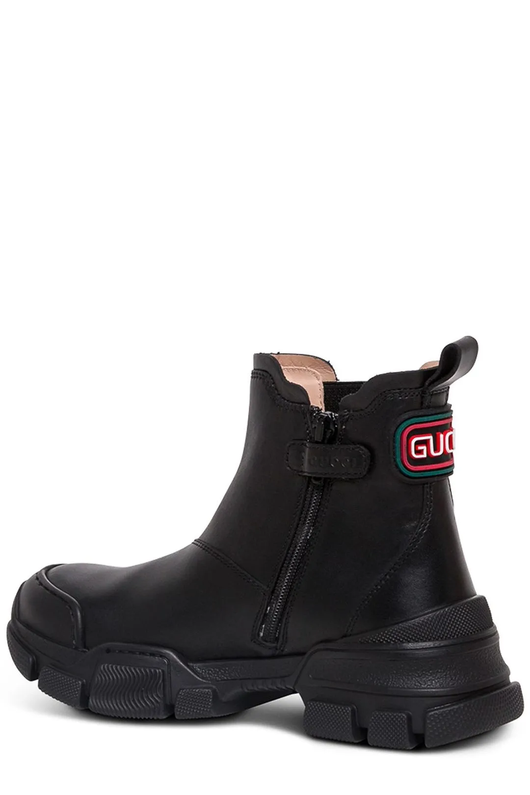 Gucci Kids Logo Patched Boots