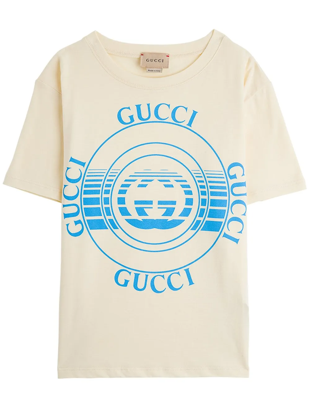 Gucci Kids Logo Print Crewneck T-Shirt