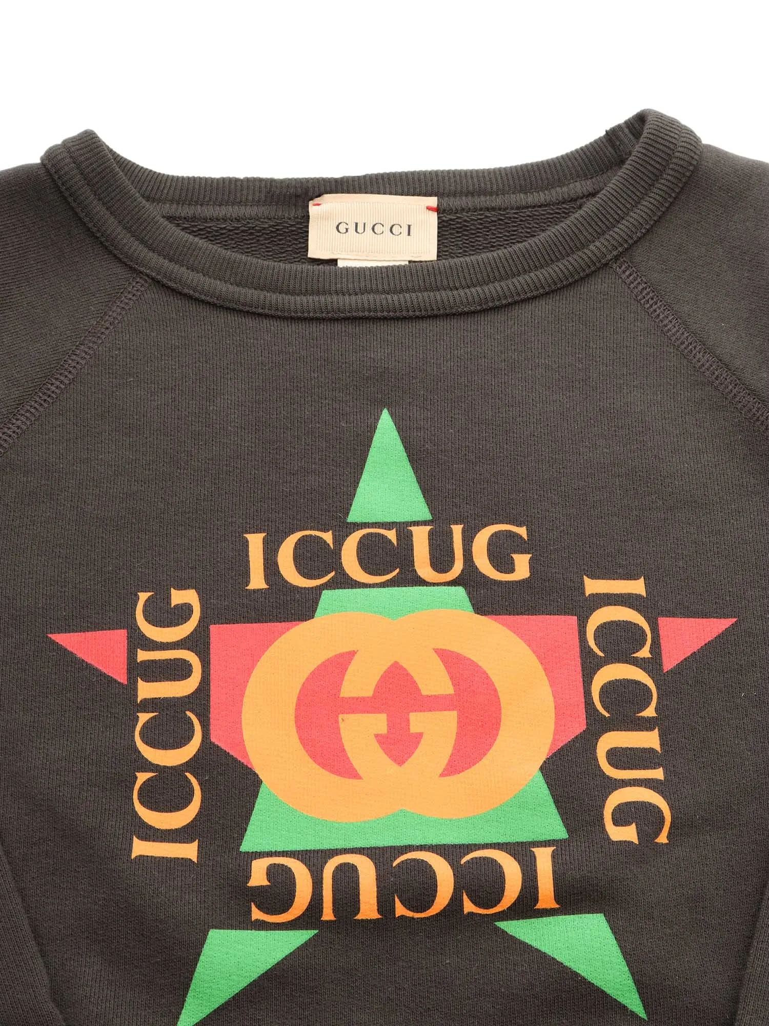 Gucci Kids Logo Printed Crewneck Sweatshirt