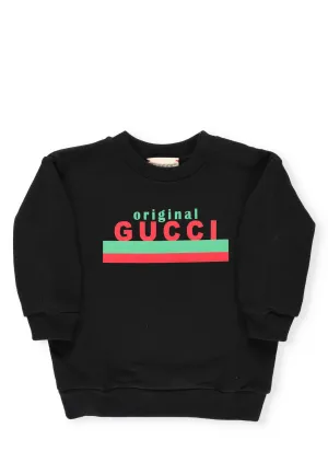 Gucci Kids Logo Printed Sweatshirt