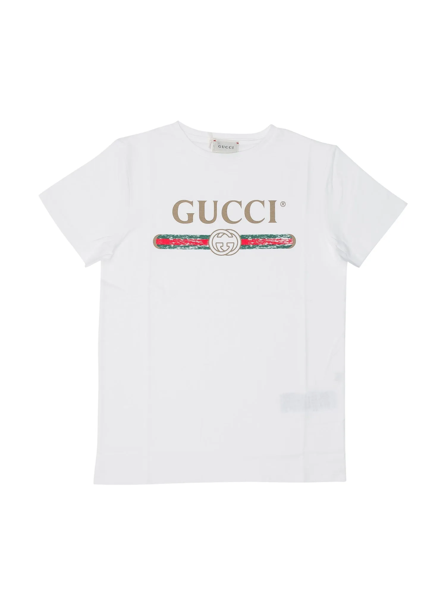 Gucci Kids Vintage Logo Printed T-Shirt