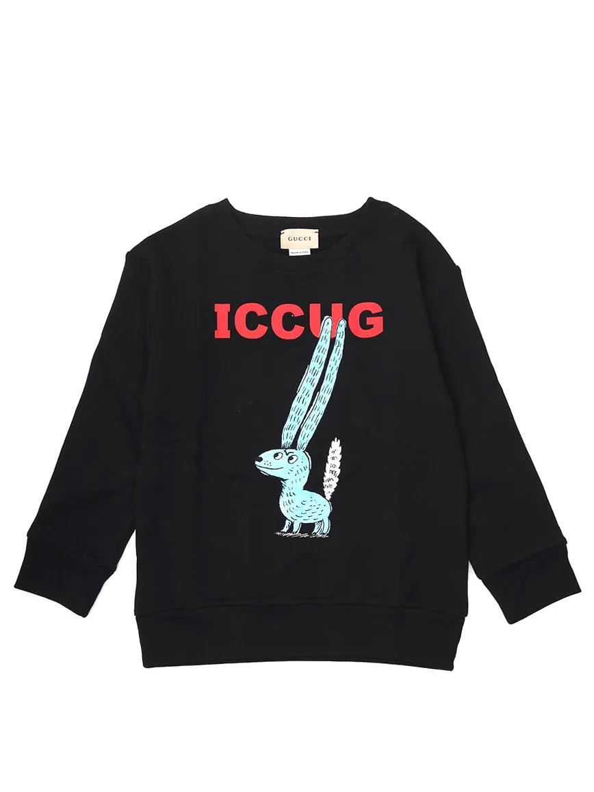 Gucci Kids X Freya Hartas Crewneck Sweatshirt