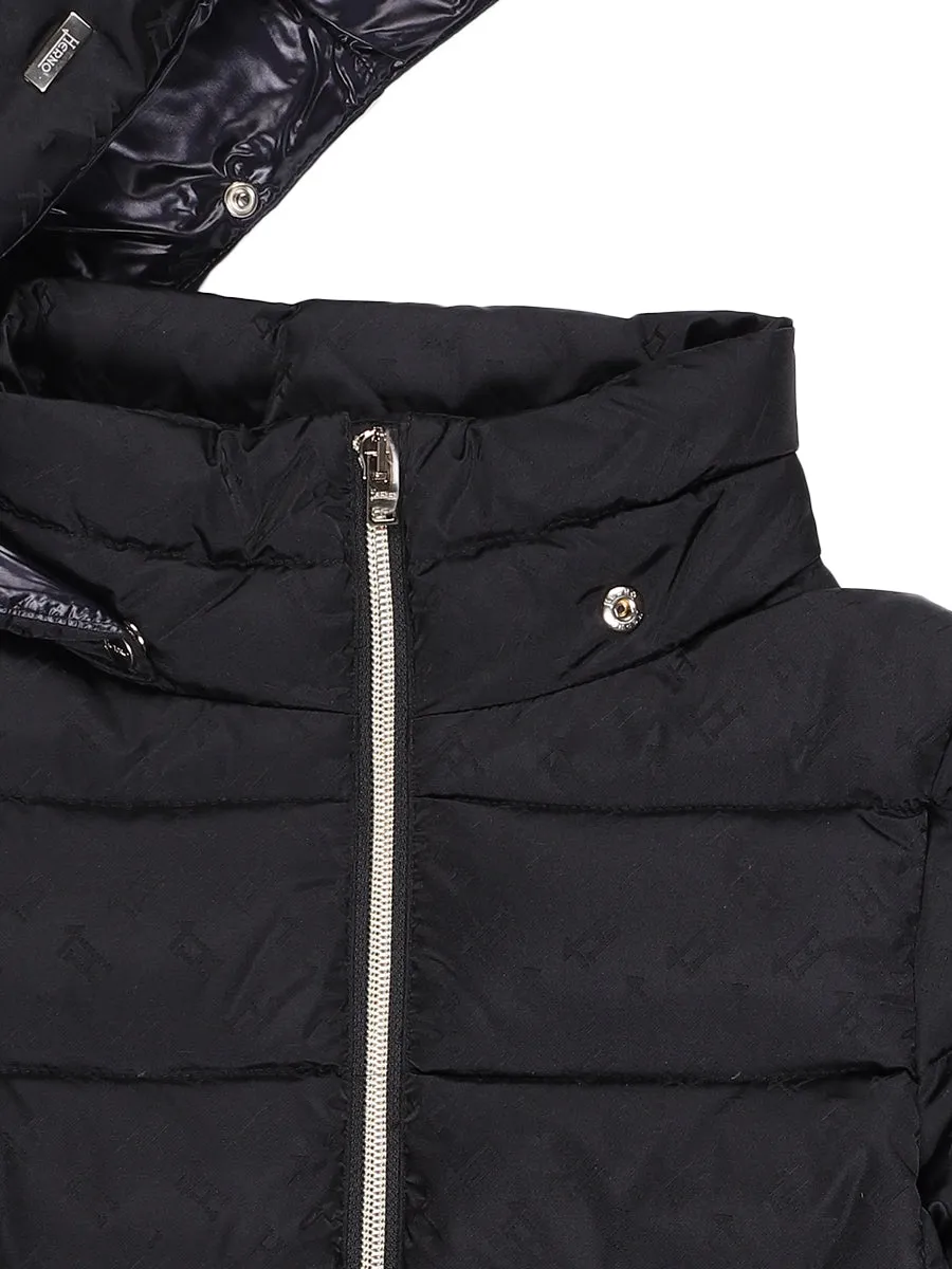 Herno Kids Hooded Puffer Jacket
