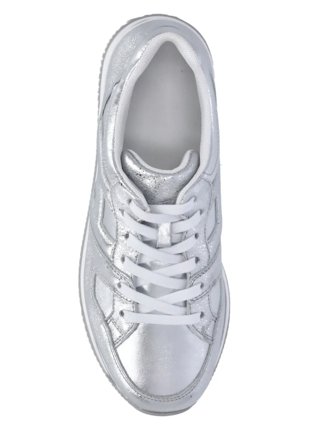 Hogan Kids Glittered Low-Top Sneakers