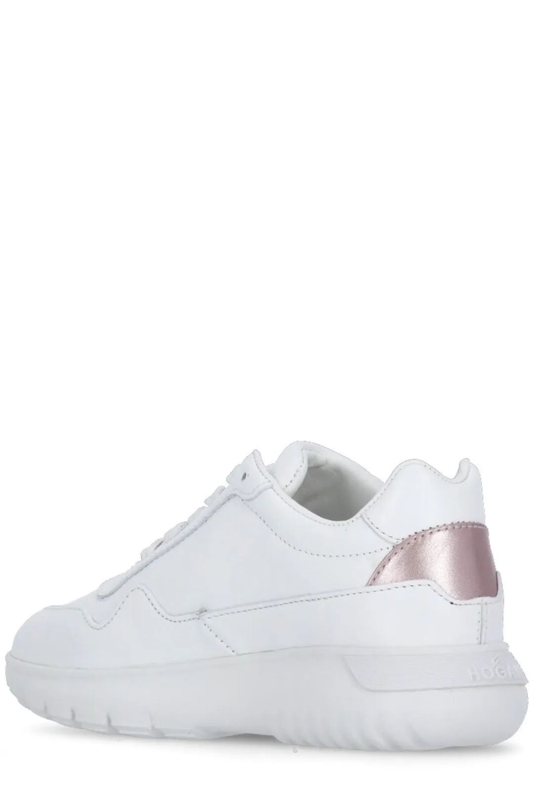 Hogan Kids Interactive Logo Detailed Sneakers