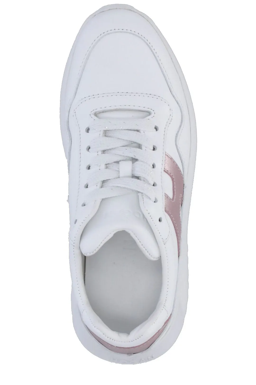 Hogan Kids Interactive Logo Detailed Sneakers