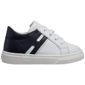 Hogan Kids Logo Detailed Sneakers
