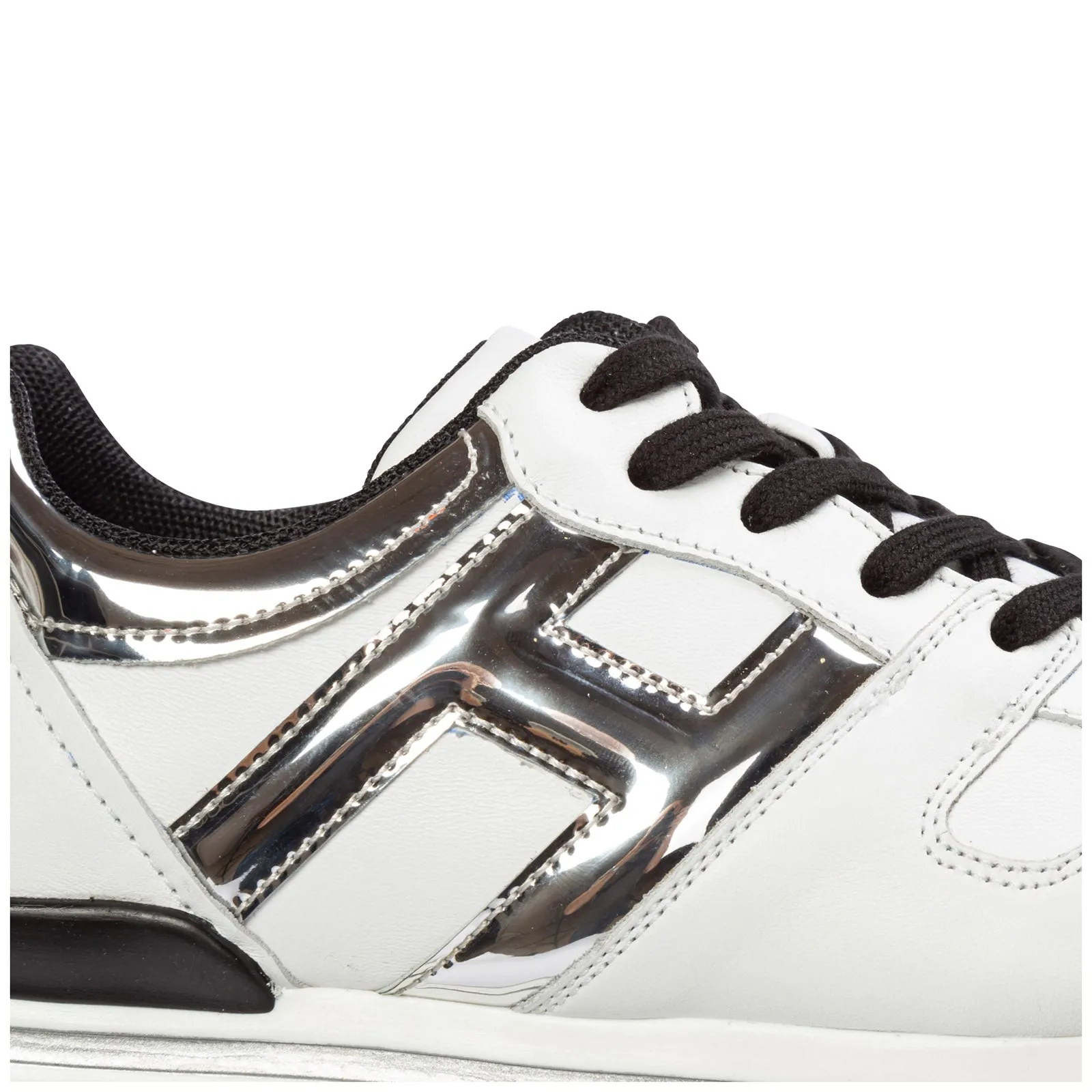 Hogan Kids Logo Detailed Sneakers