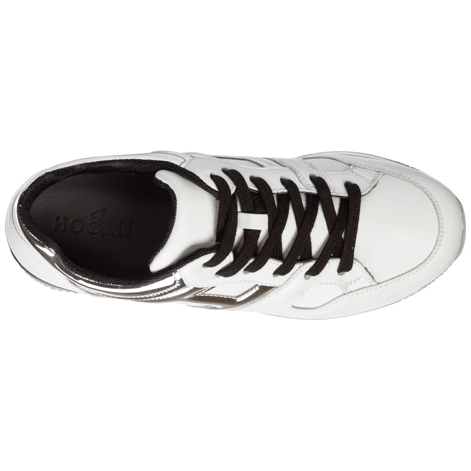 Hogan Kids Logo Detailed Sneakers