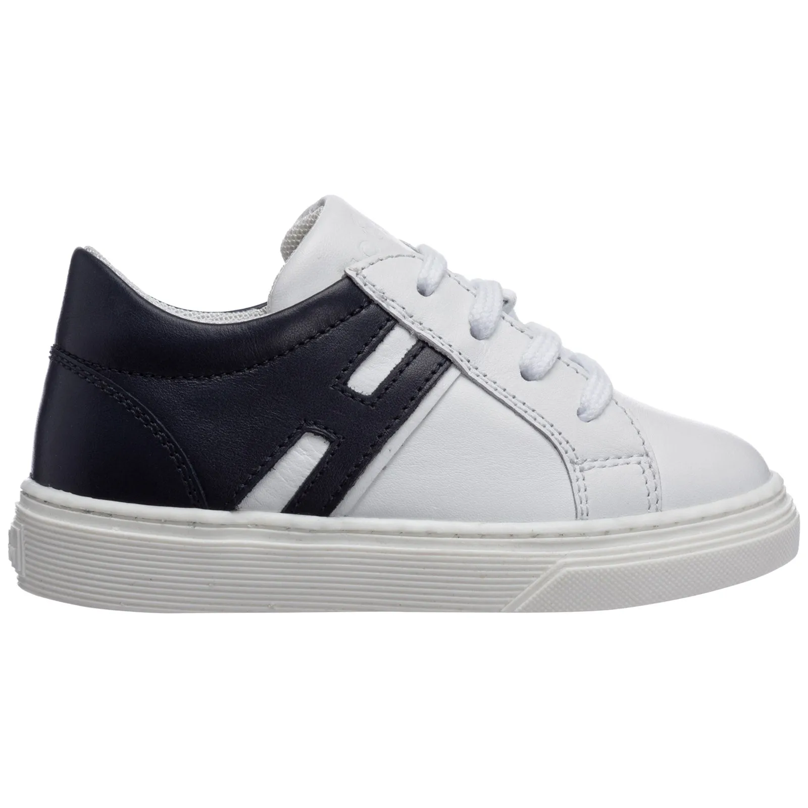 Hogan Kids Logo Detailed Sneakers