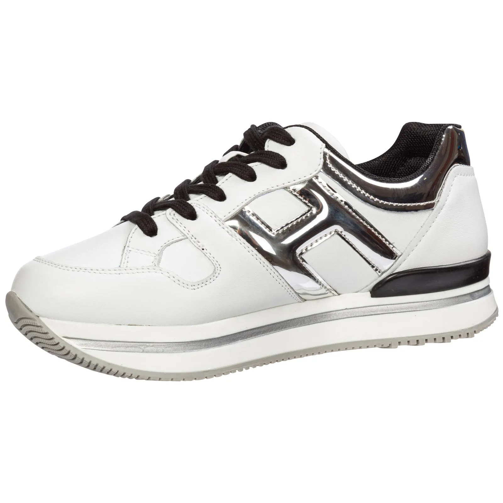 Hogan Kids Logo Detailed Sneakers