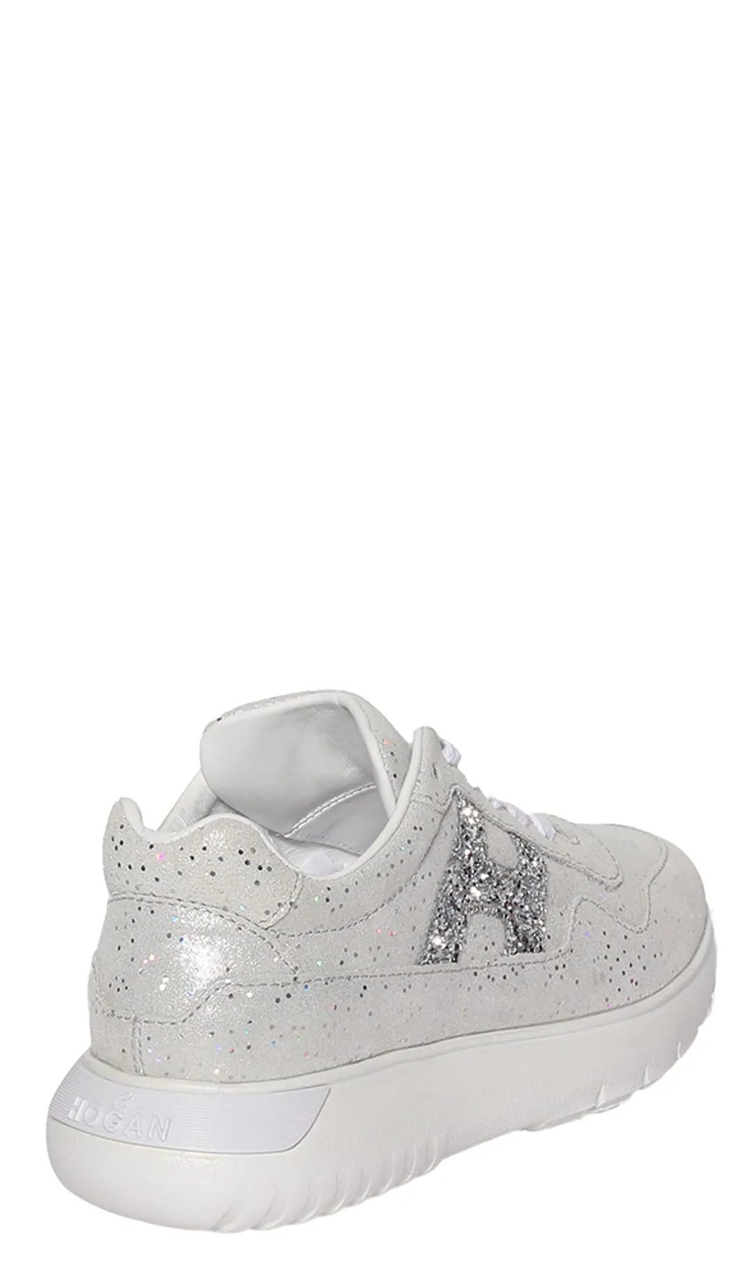 Hogan Kids Logo Detailed Sneakers