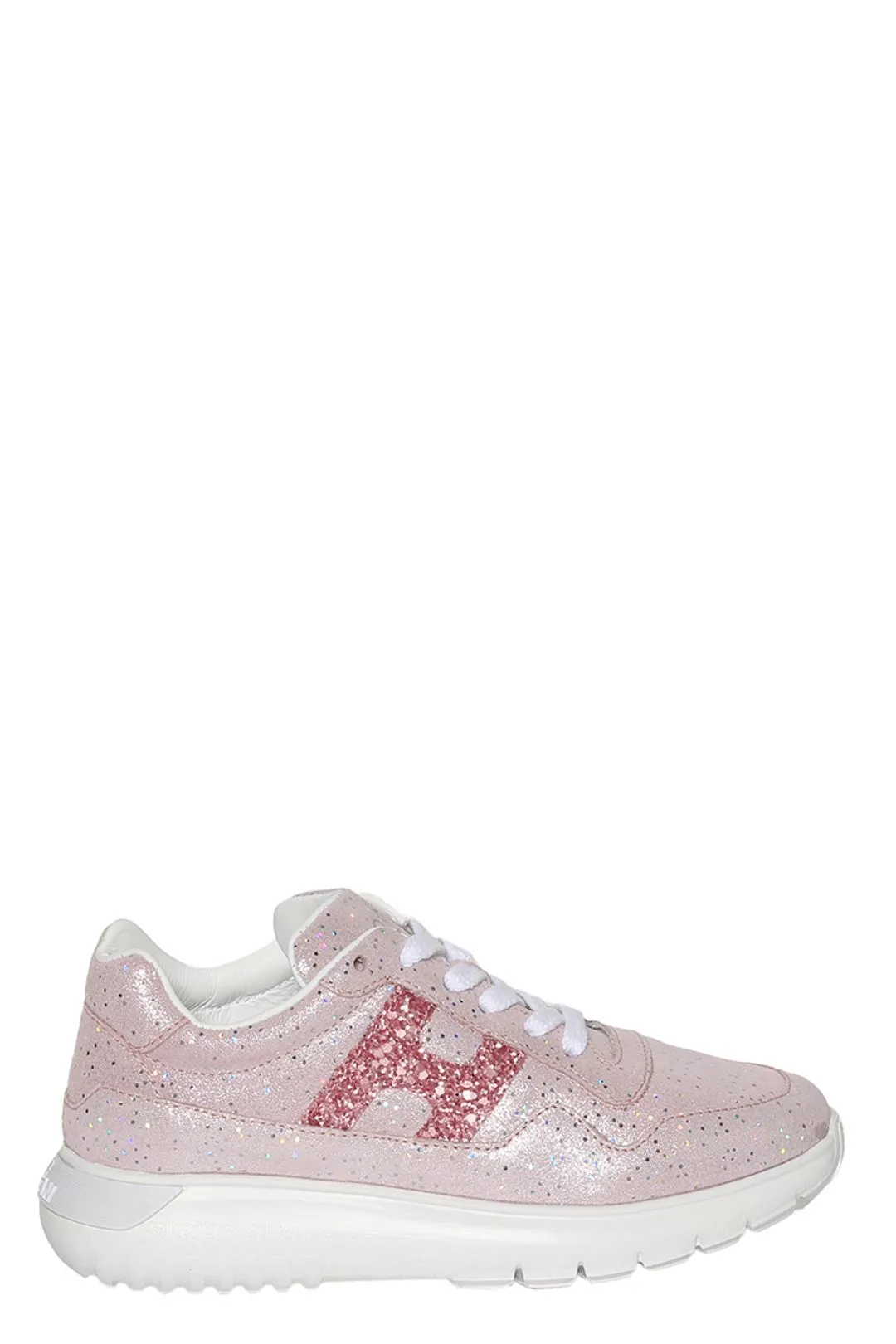 Hogan Kids Logo Detailed Sneakers