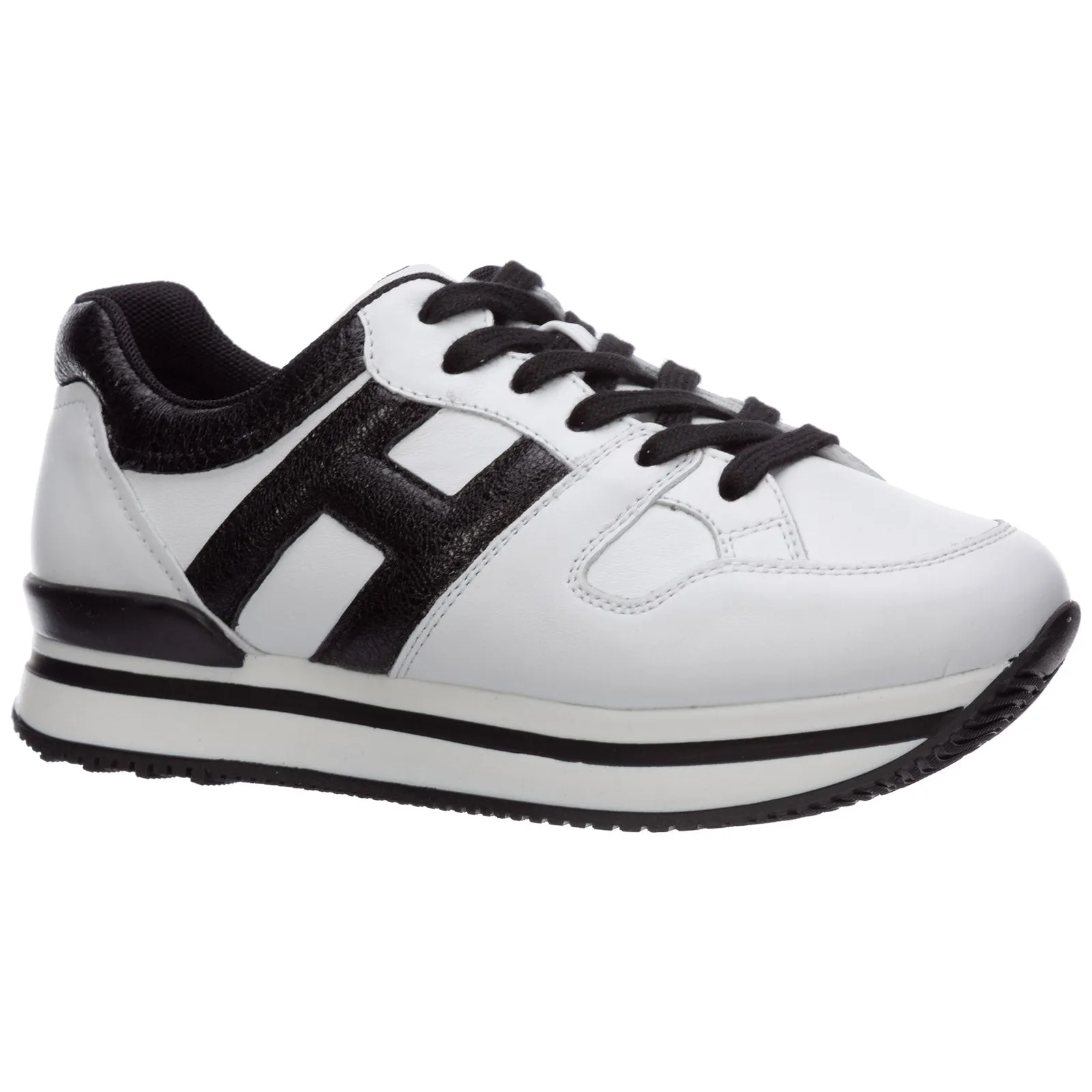 Hogan Kids Logo Detailed Sneakers