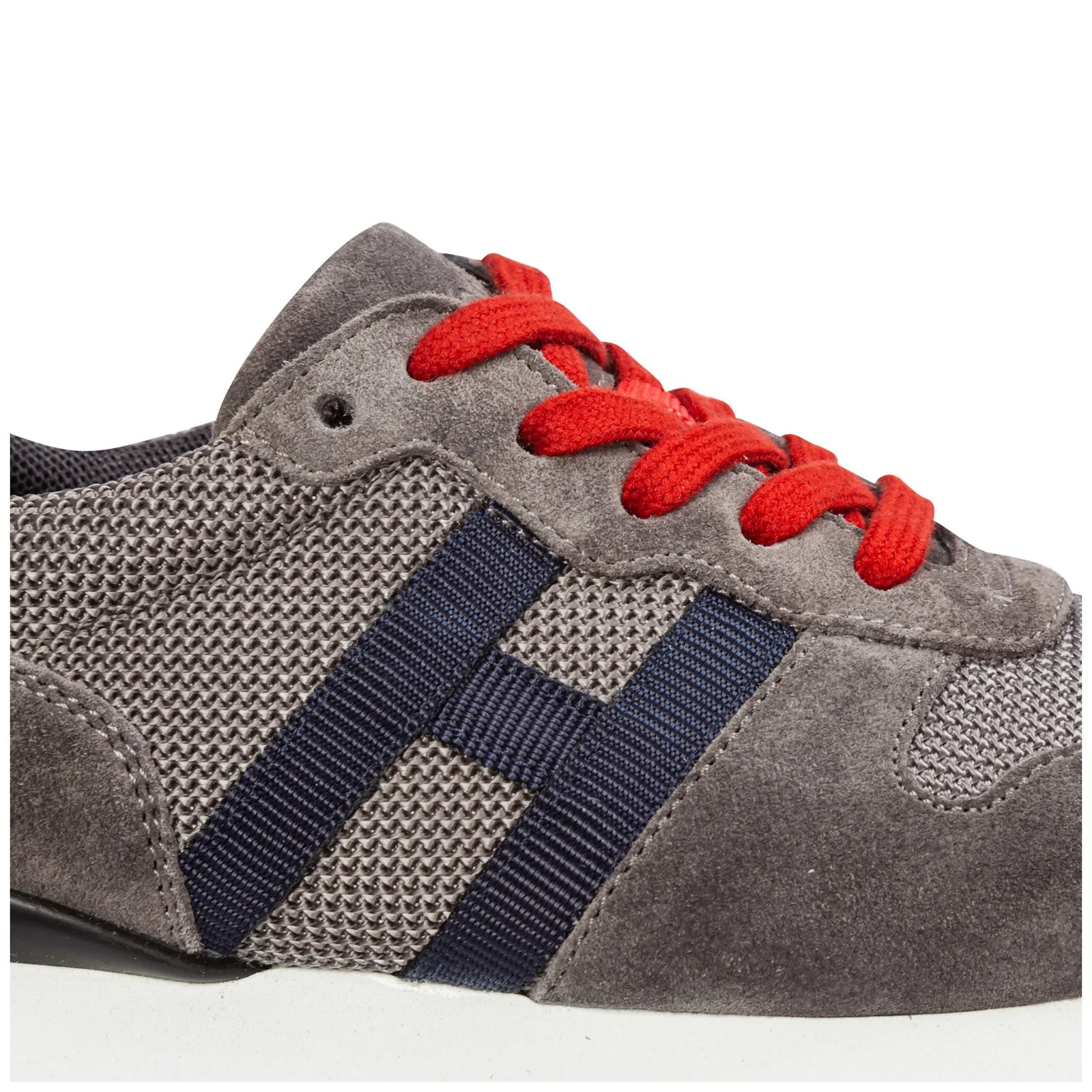 Hogan Kids Logo Detailed Sneakers