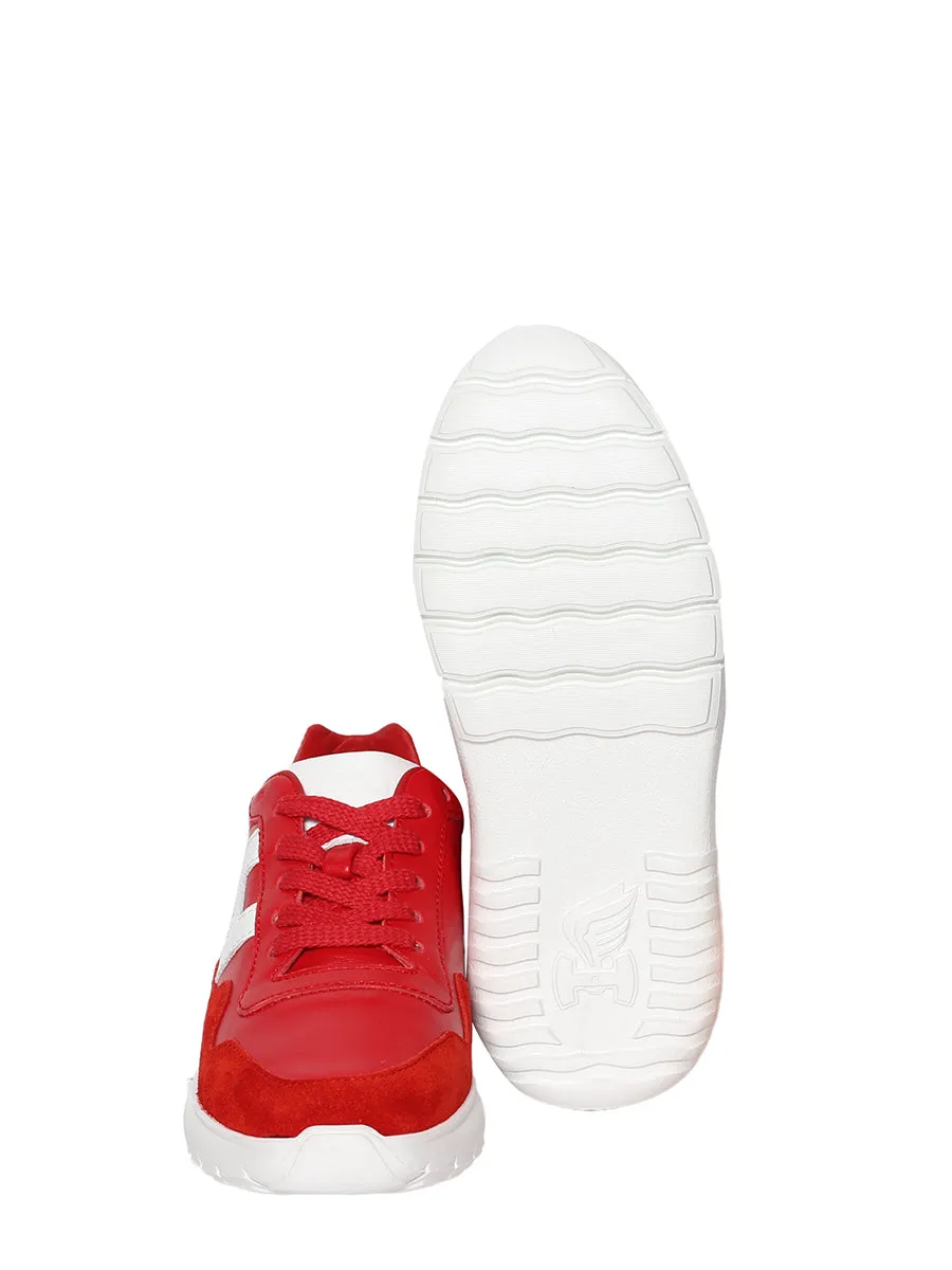 Hogan Kids Logo Detailed Sneakers