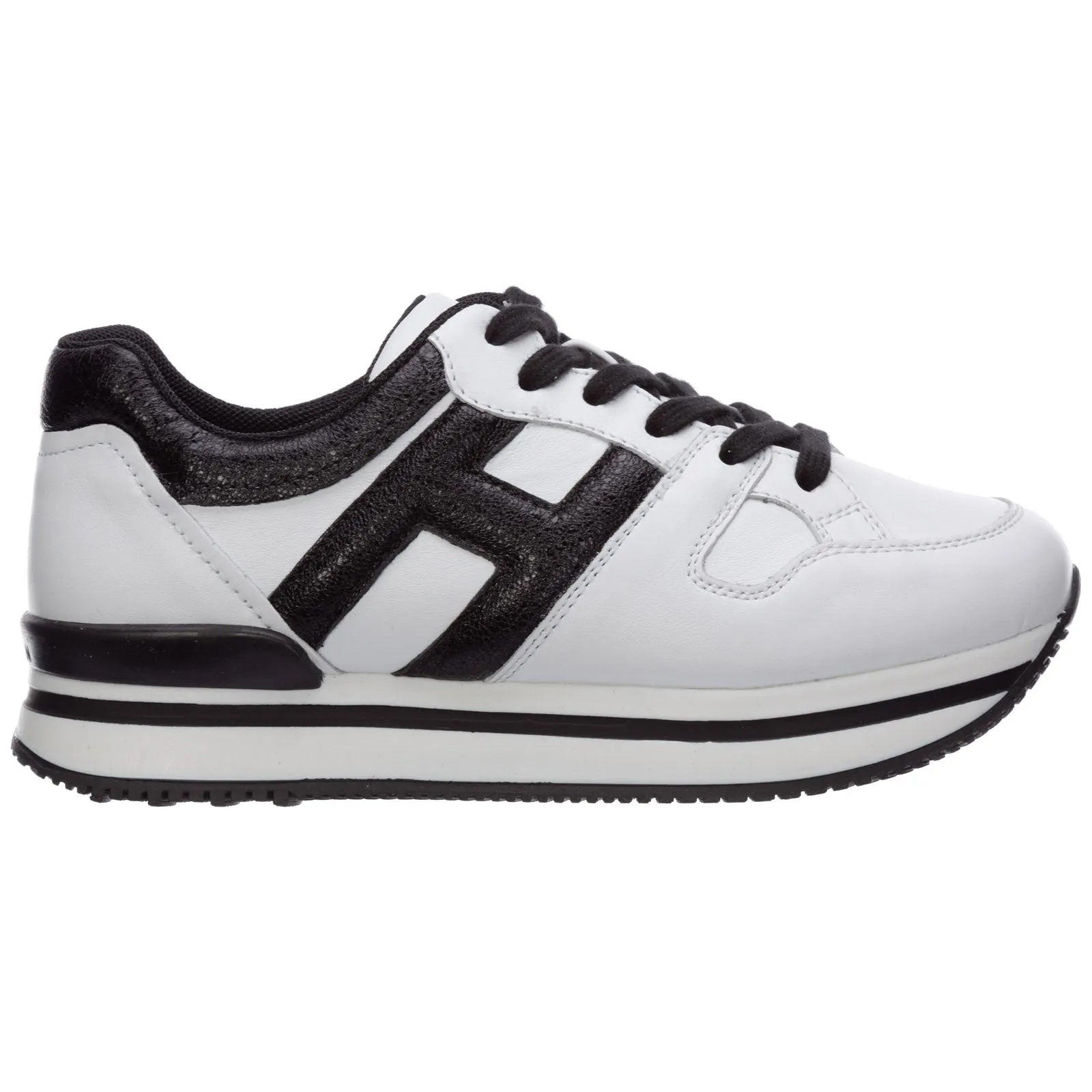 Hogan Kids Logo Detailed Sneakers