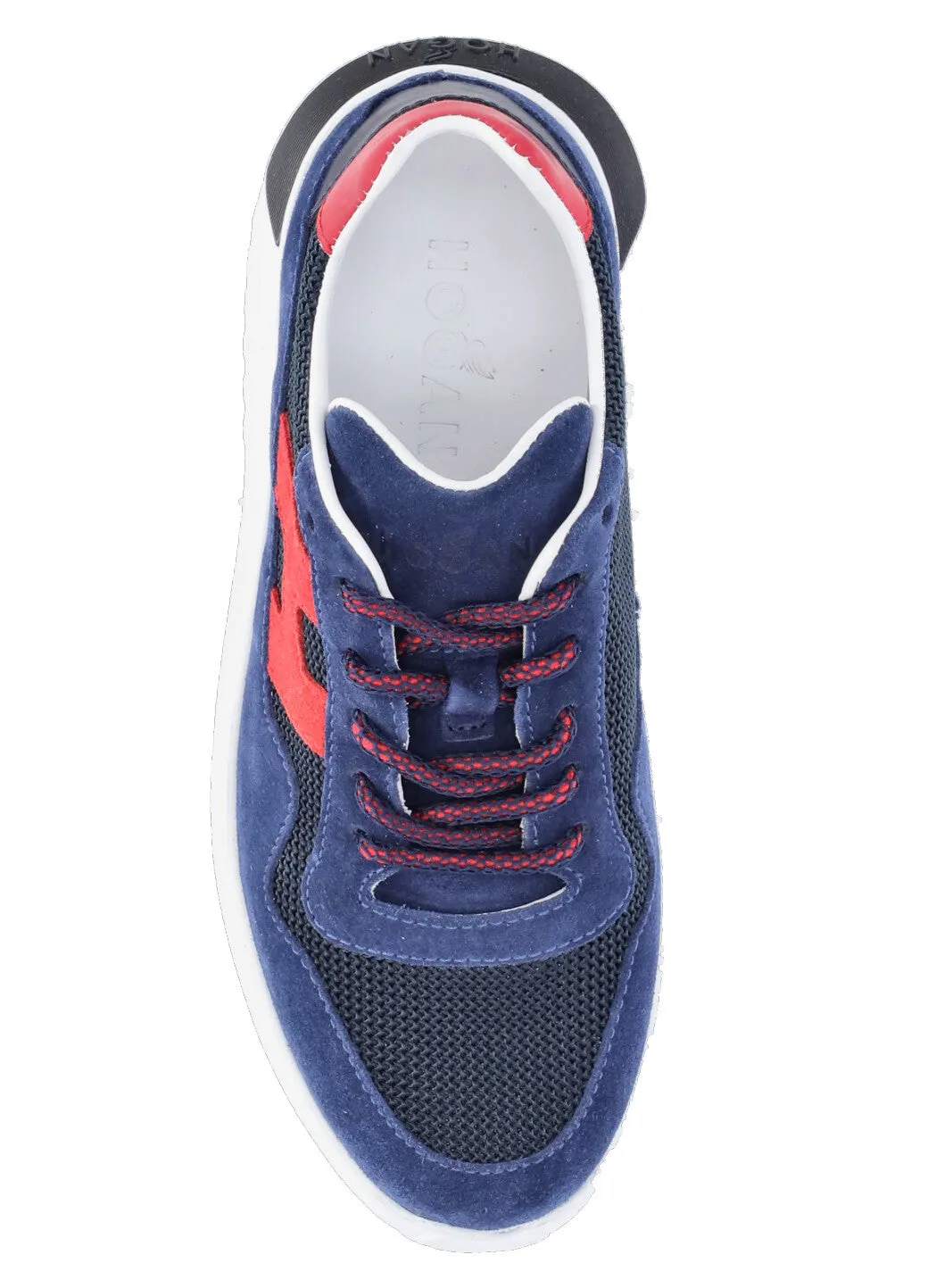 Hogan Kids Logo Detailed Sneakers