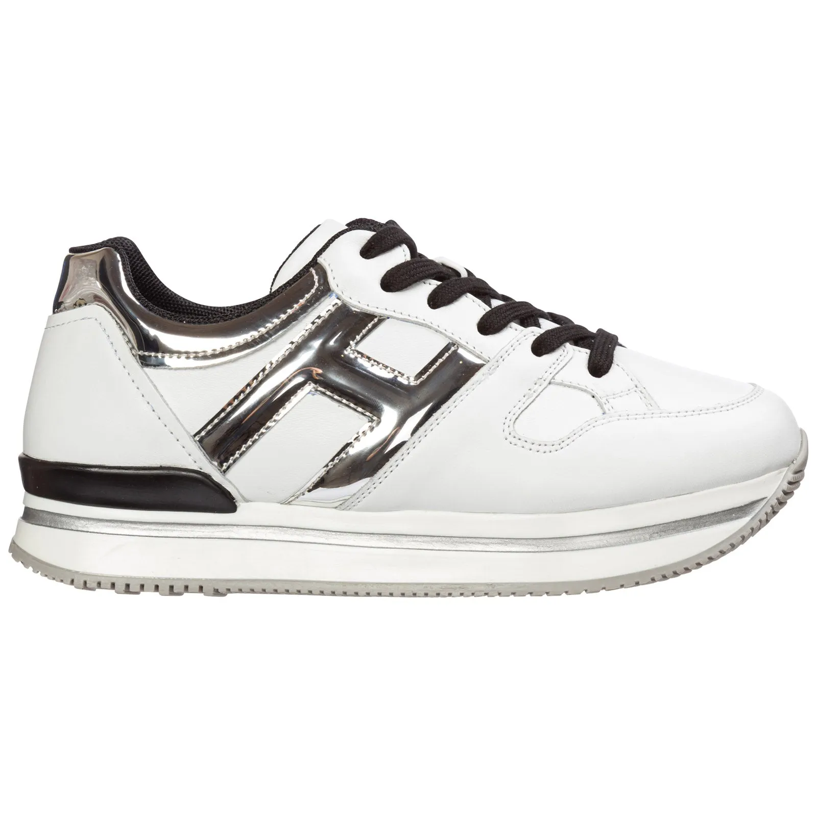 Hogan Kids Logo Detailed Sneakers
