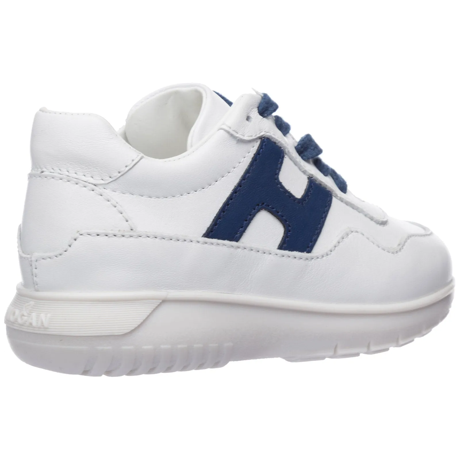 Hogan Kids Logo Detailed Sneakers
