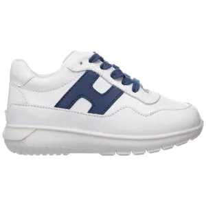 Hogan Kids Logo Detailed Sneakers