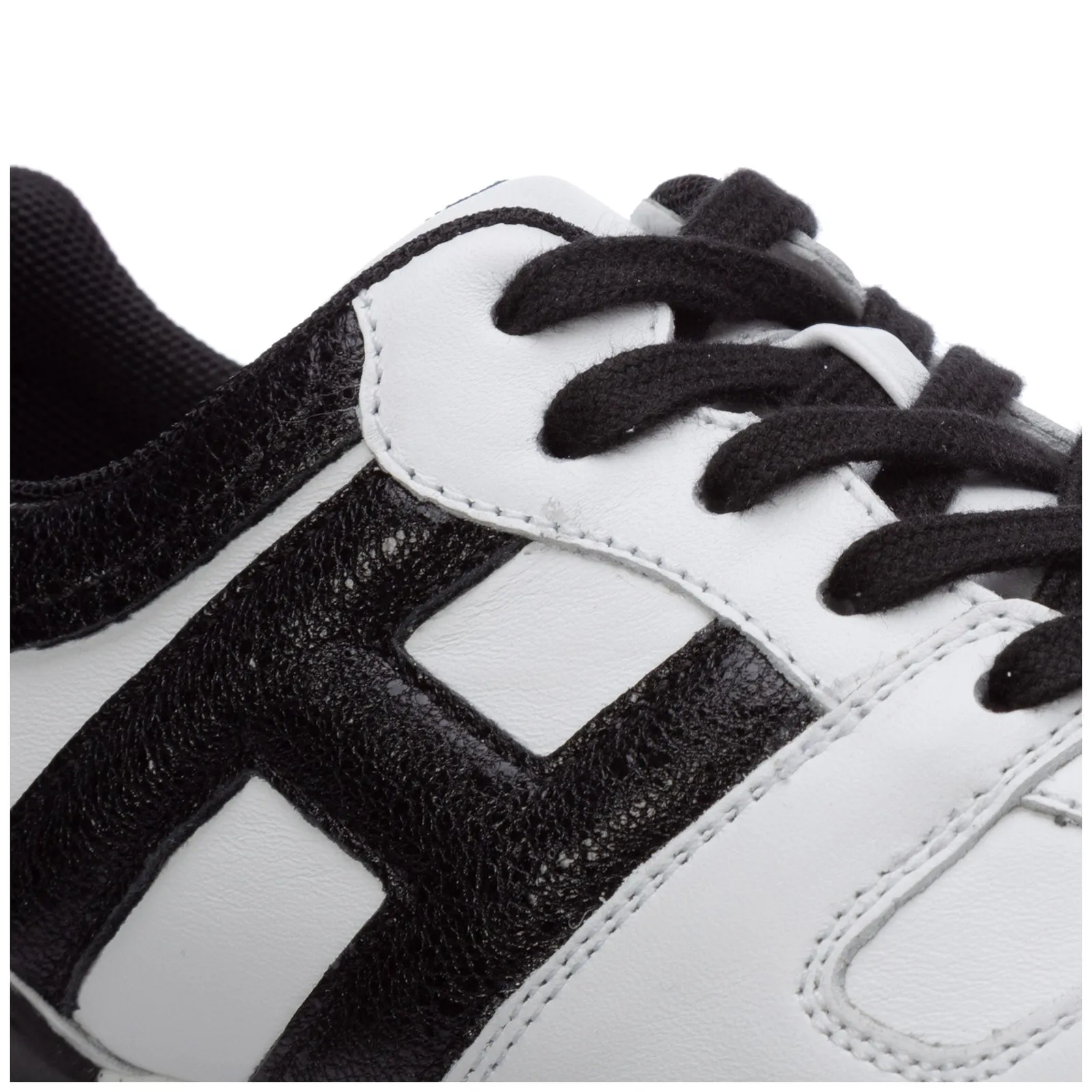 Hogan Kids Logo Detailed Sneakers