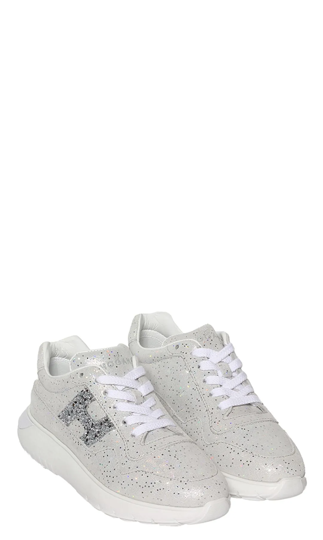 Hogan Kids Logo Detailed Sneakers