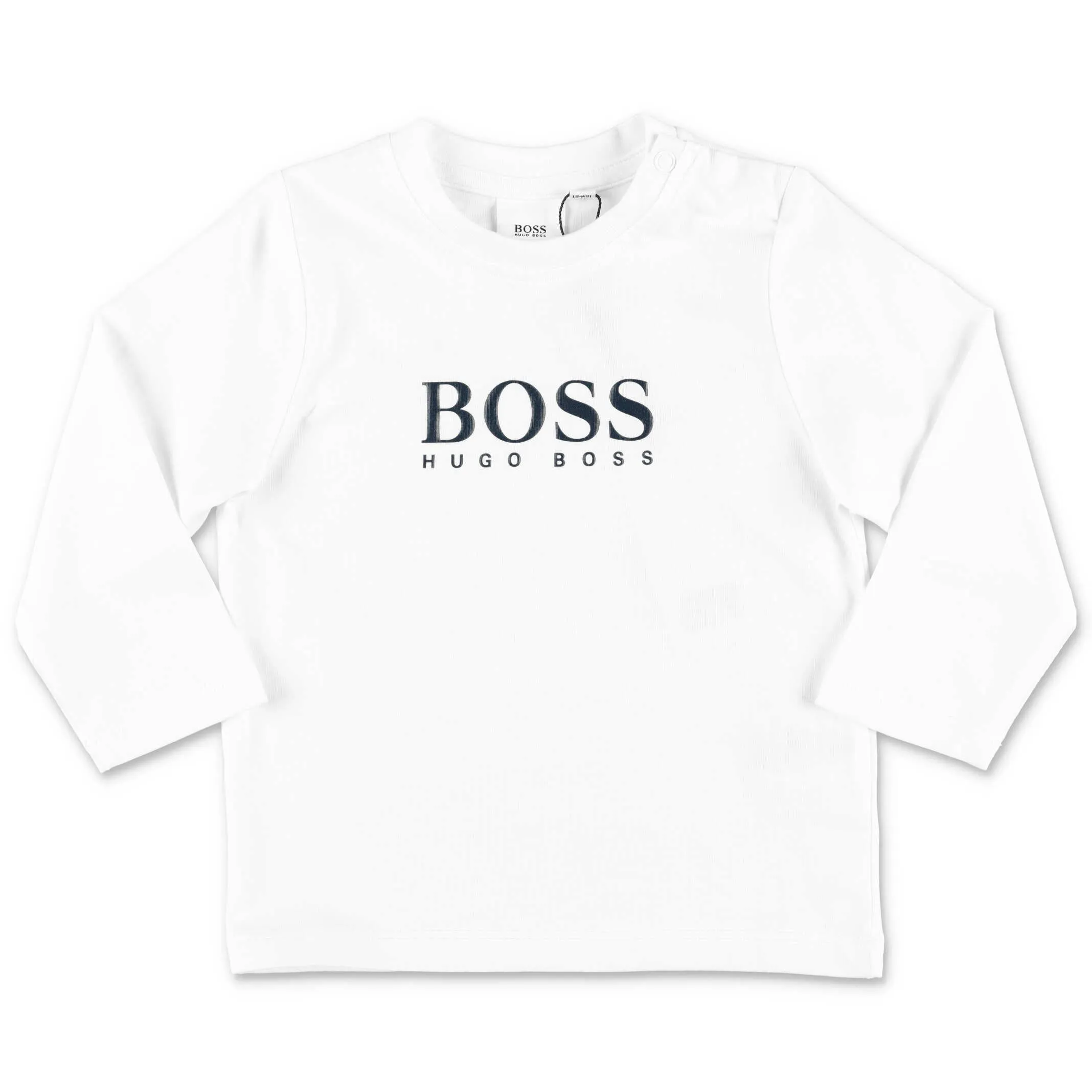 Hugo Boss Kids Logo Printed Long Sleeve T-Shirt