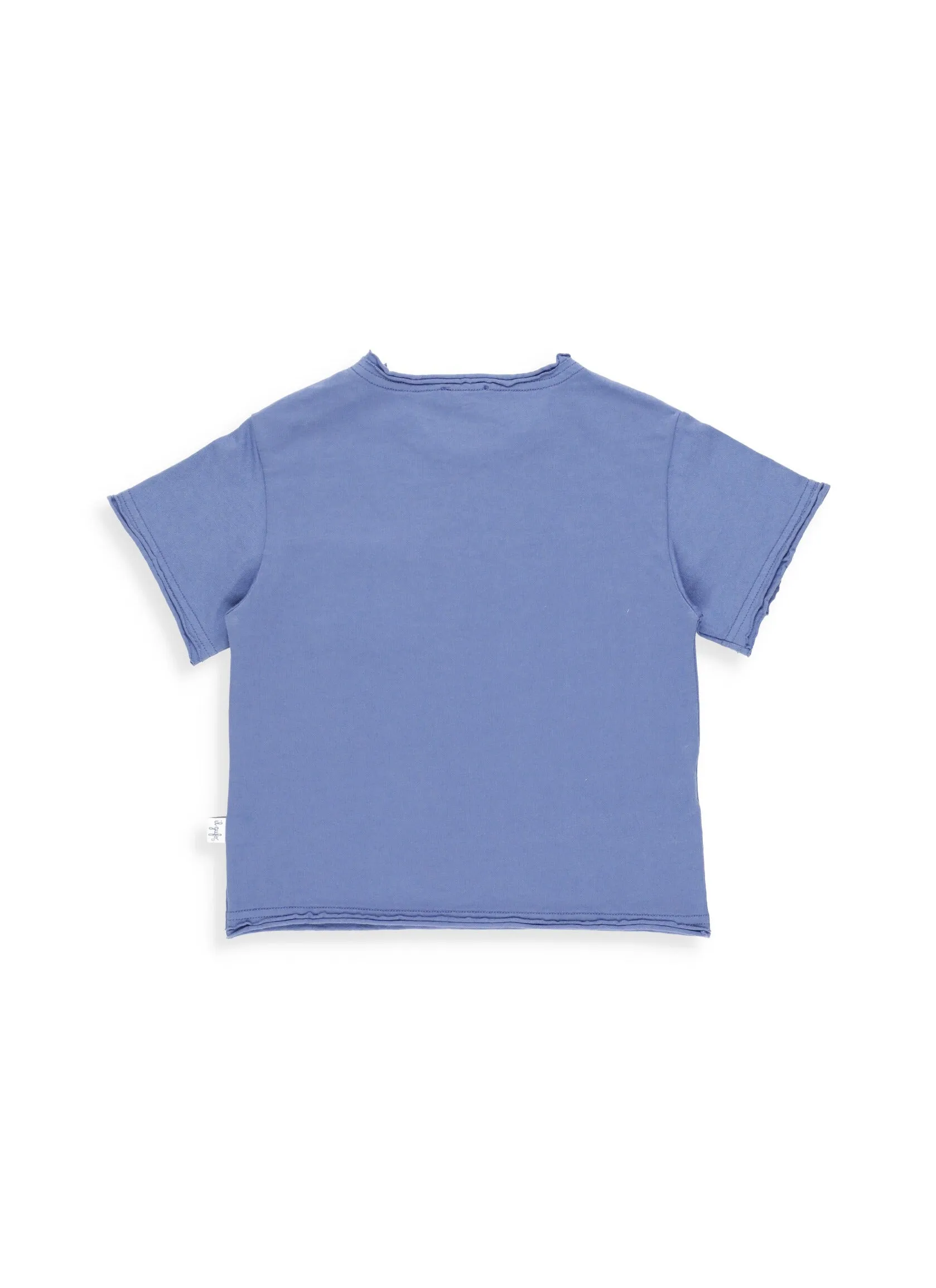 Il Gufo Button Embellished Crewneck T-Shirt