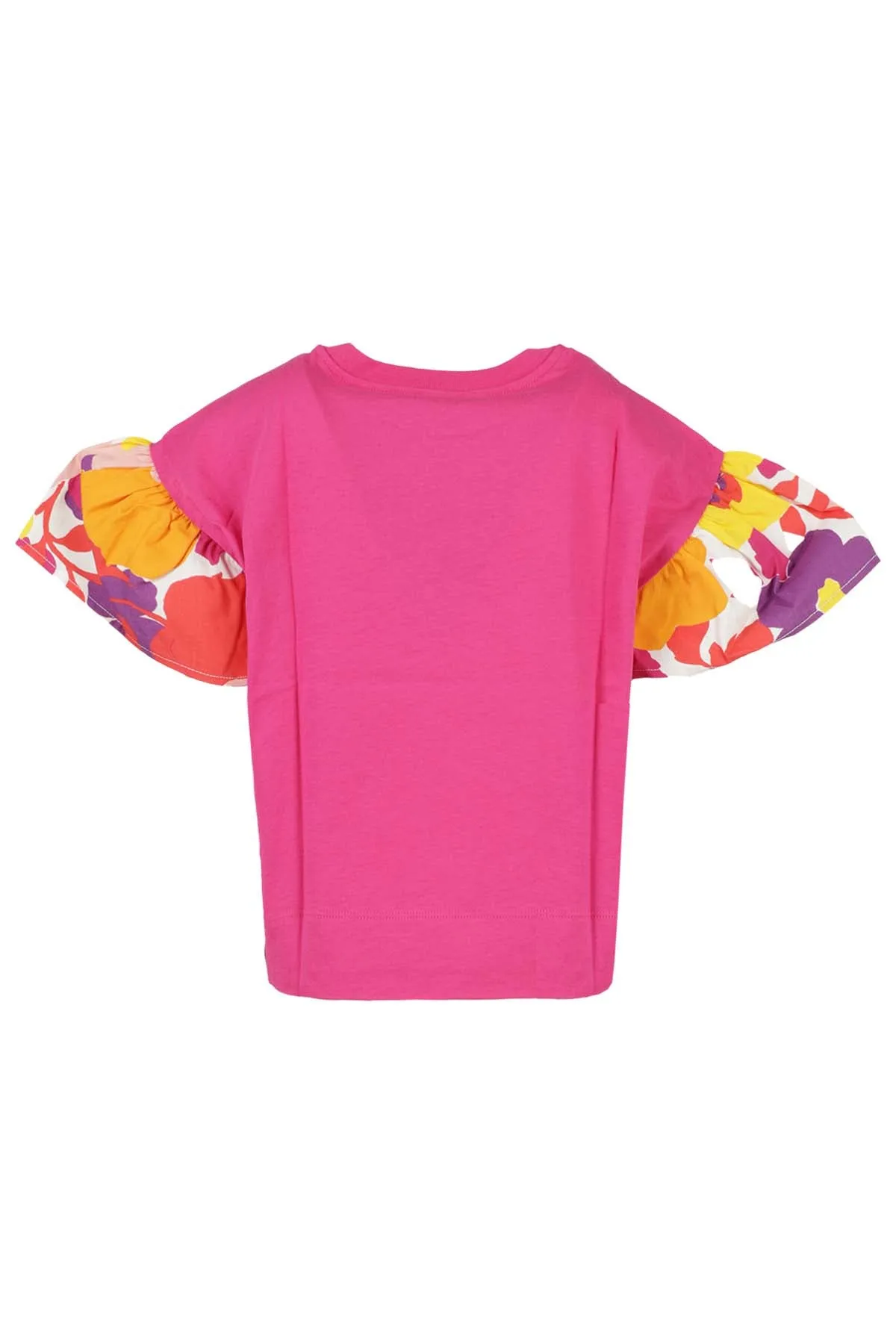 Il Gufo Flower Sleeve T-Shirt