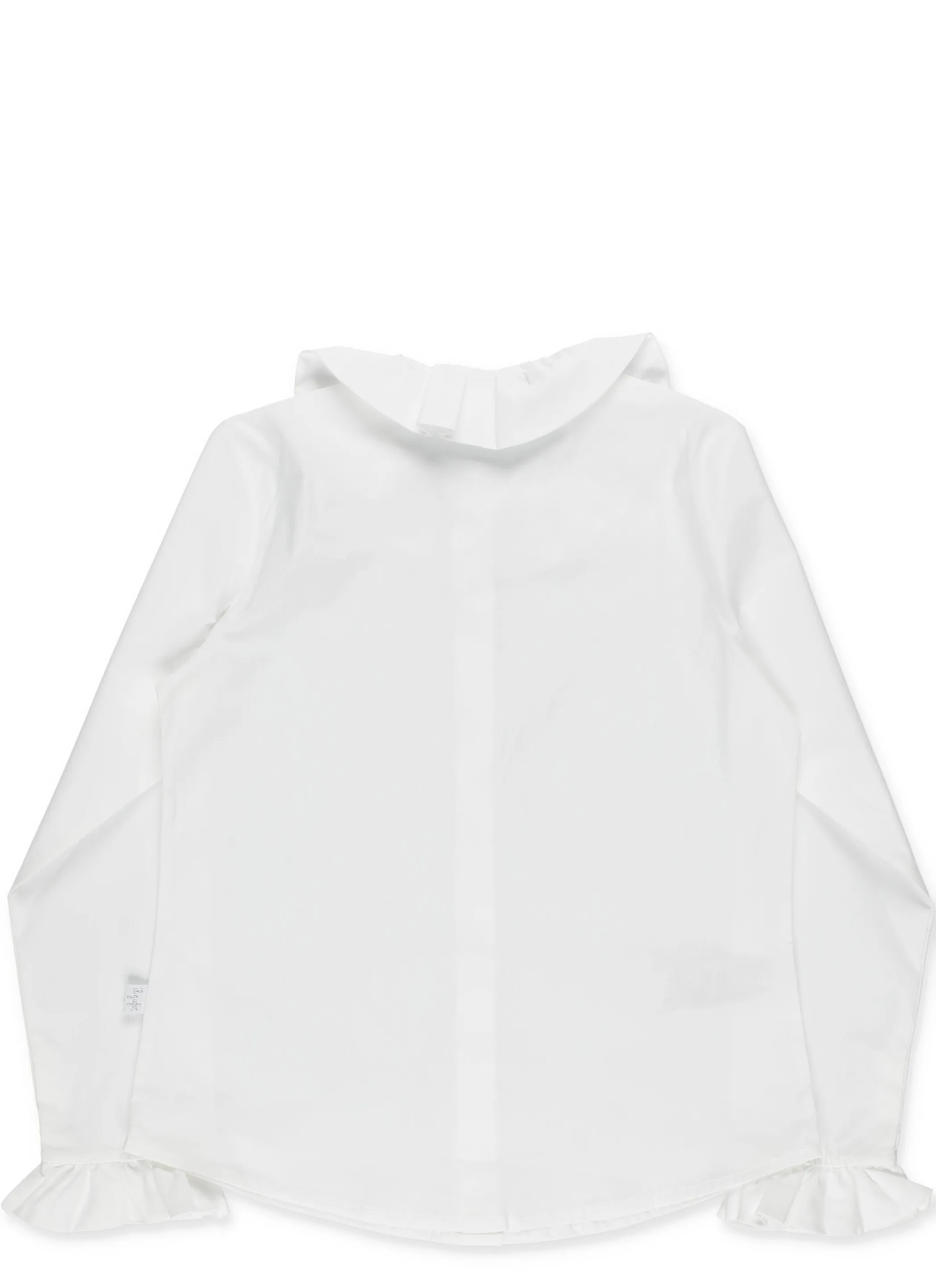 Il Gufo Ruffled Detail Shirt