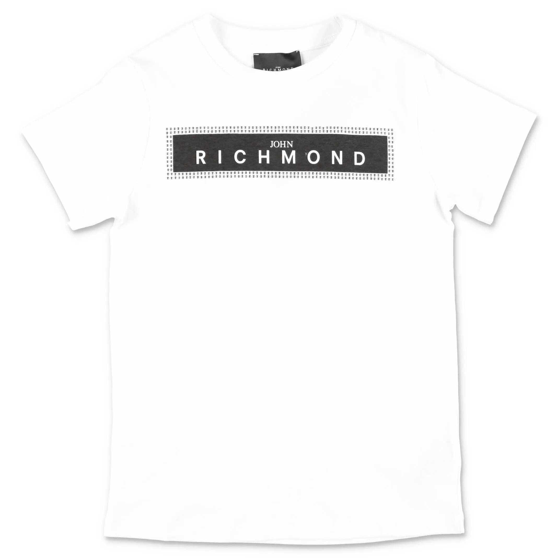 John Richmond Junior Logo Print Crewneck T-Shirt
