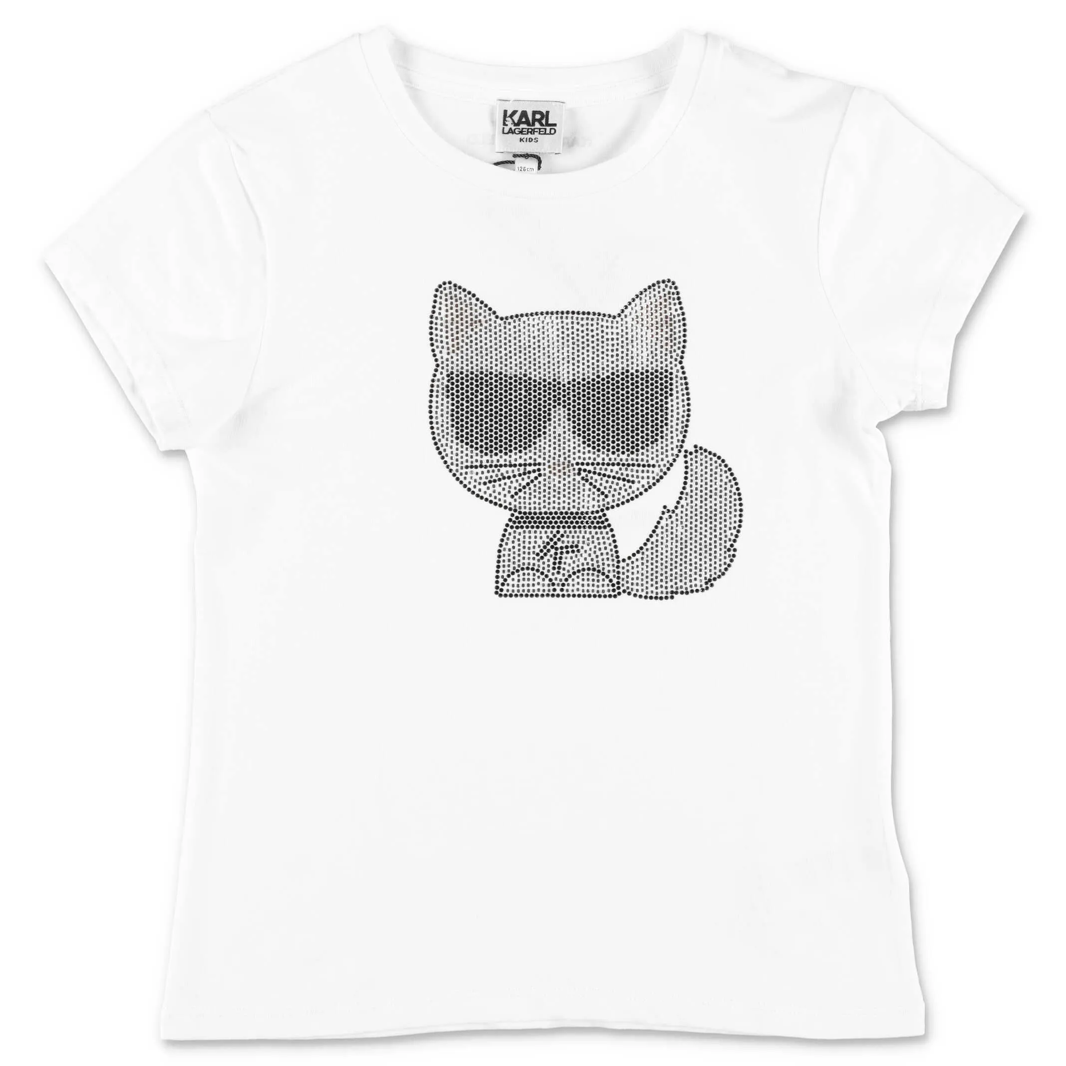 Karl Lagerfeld Kids Ikonik Choupette Crewneck T-Shirt