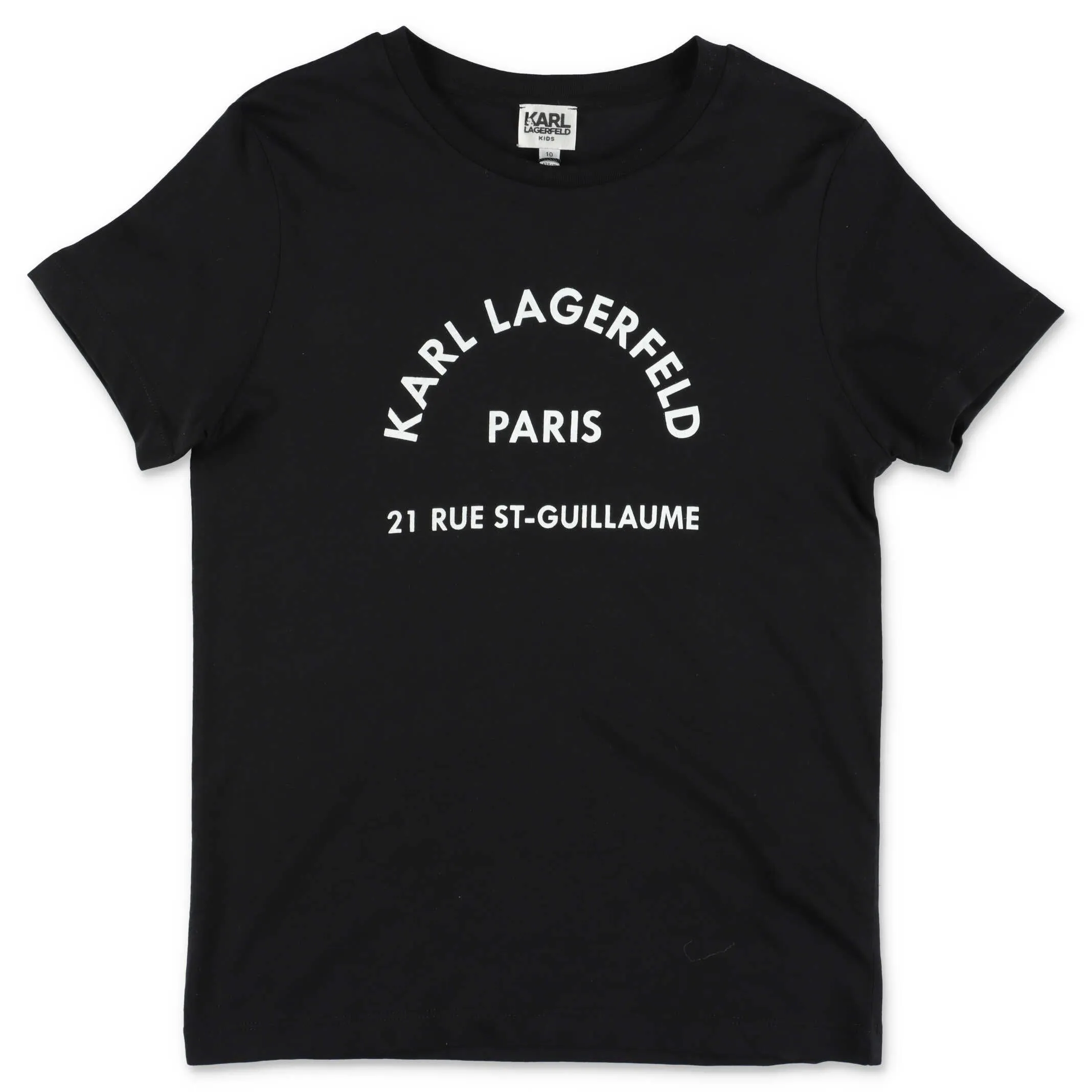 Karl Lagerfeld Kids Logo Print T-Shirt