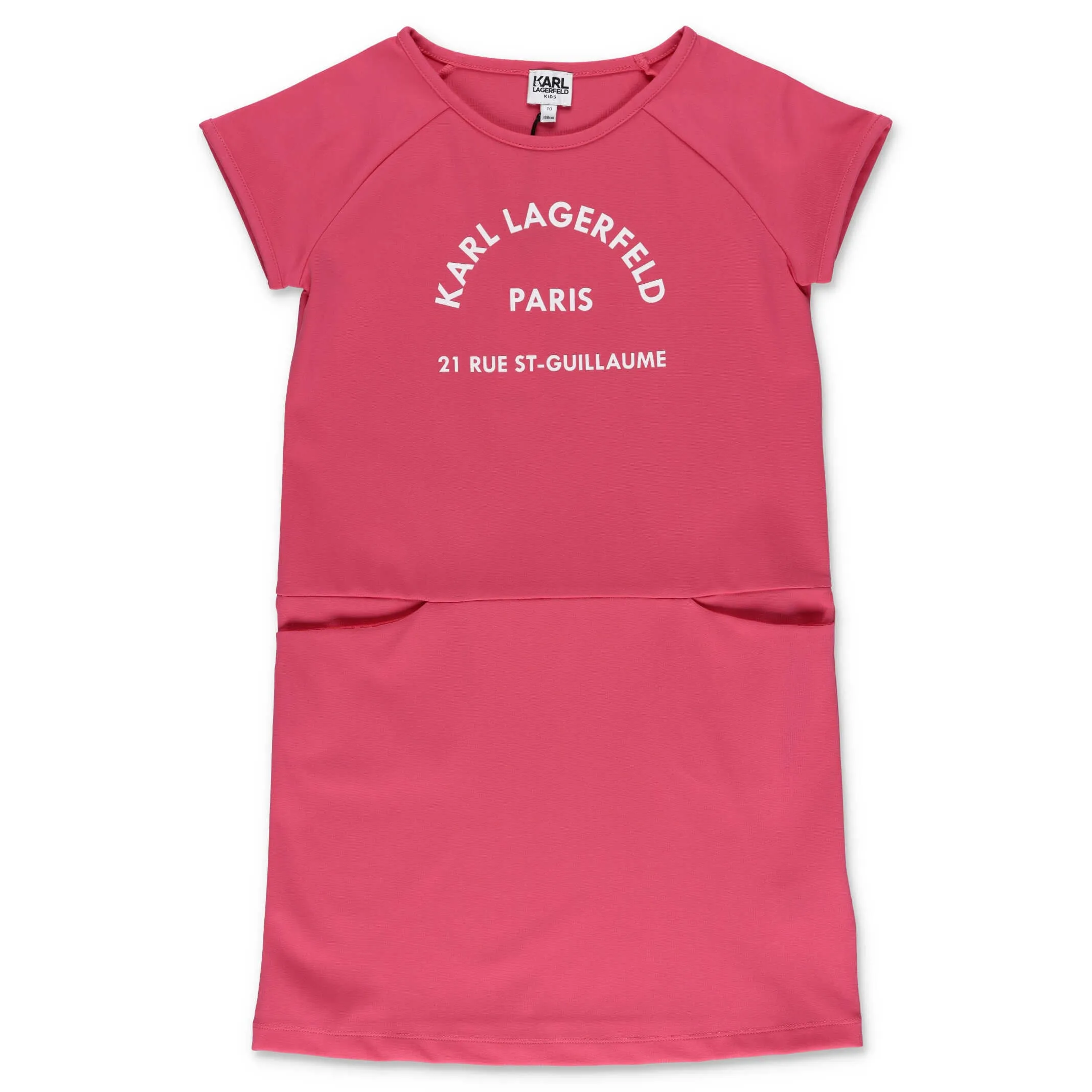 Karl Lagerfeld Kids Logo Printed T-Shirt Dress