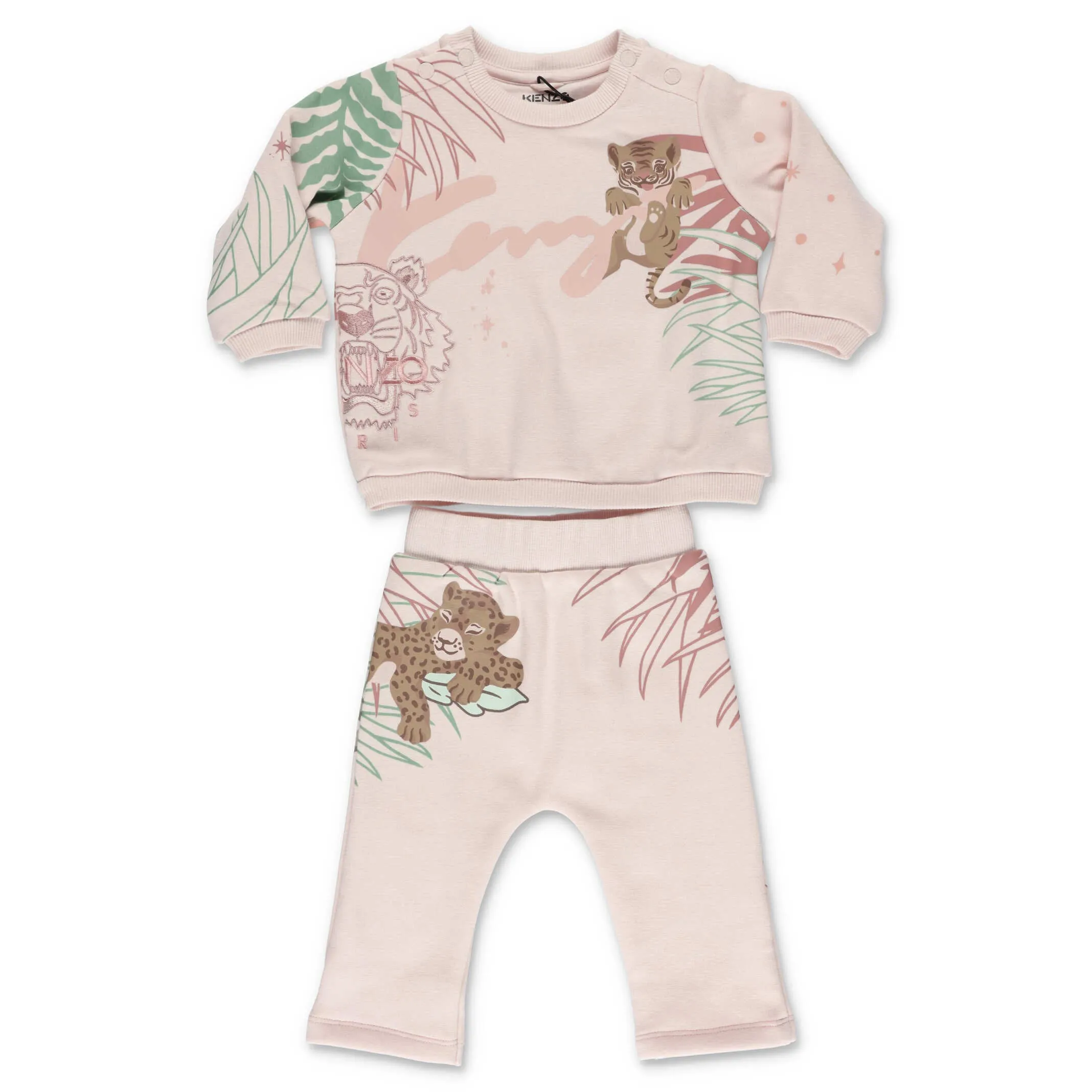 Kenzo Kids Animal Printed Tracksuit Set