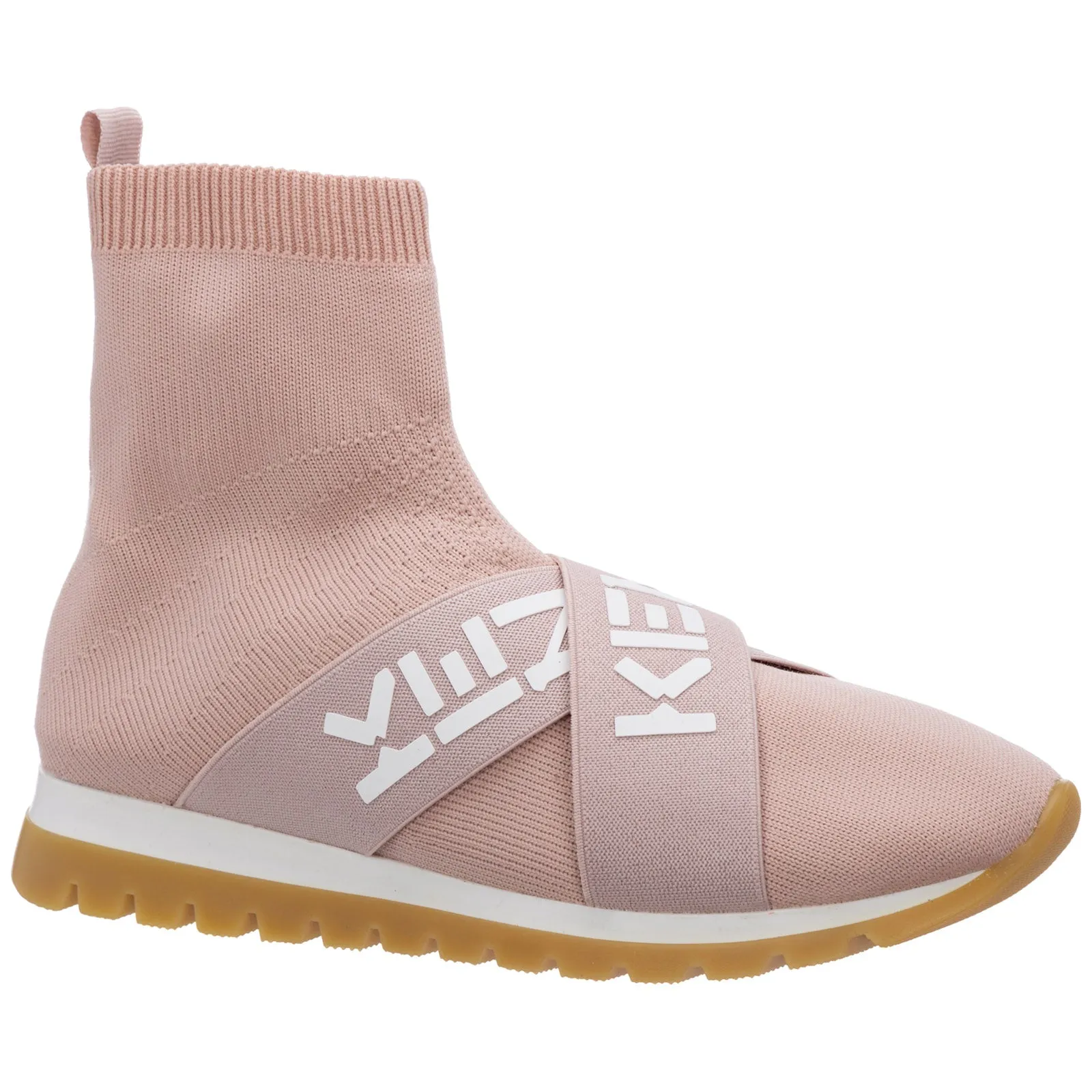 Kenzo Kids Flyknit Logo Strap Sneakers